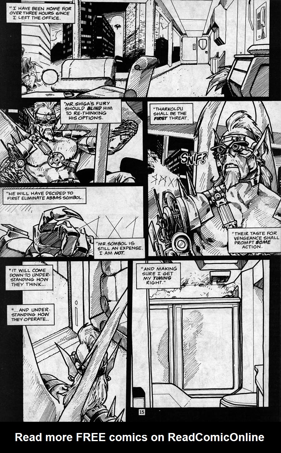 Read online Torg comic -  Issue #3 - 17