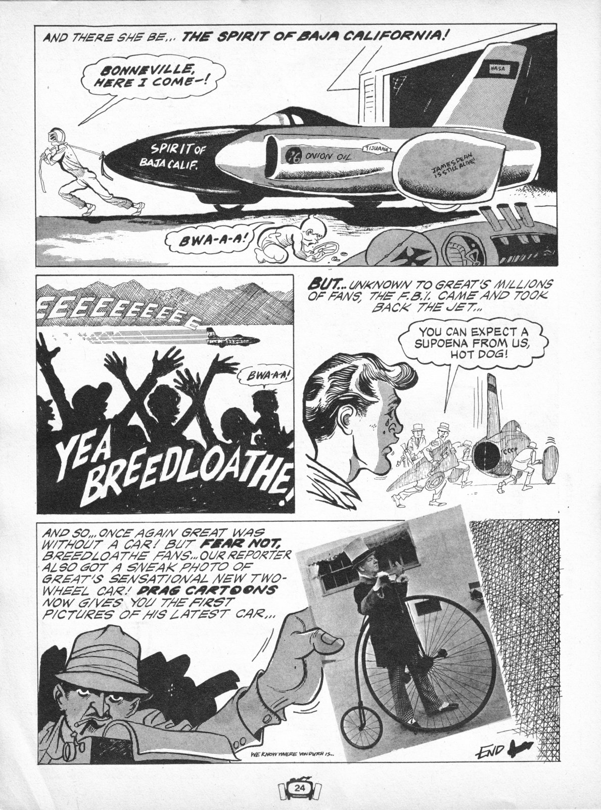Read online Drag Cartoons comic -  Issue #7 - 24