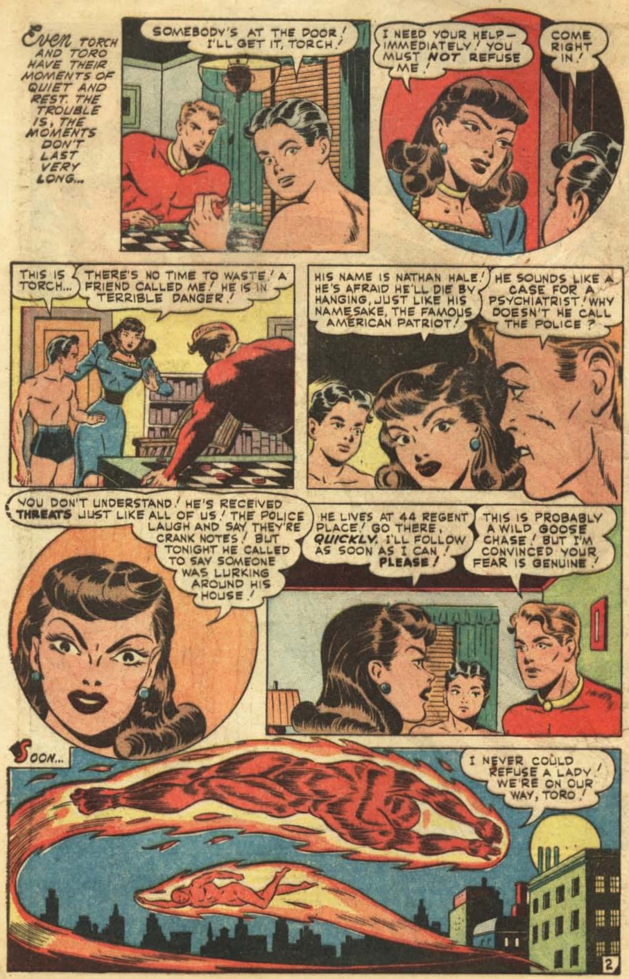 Read online Marvel Mystery Comics comic -  Issue #85 - 4