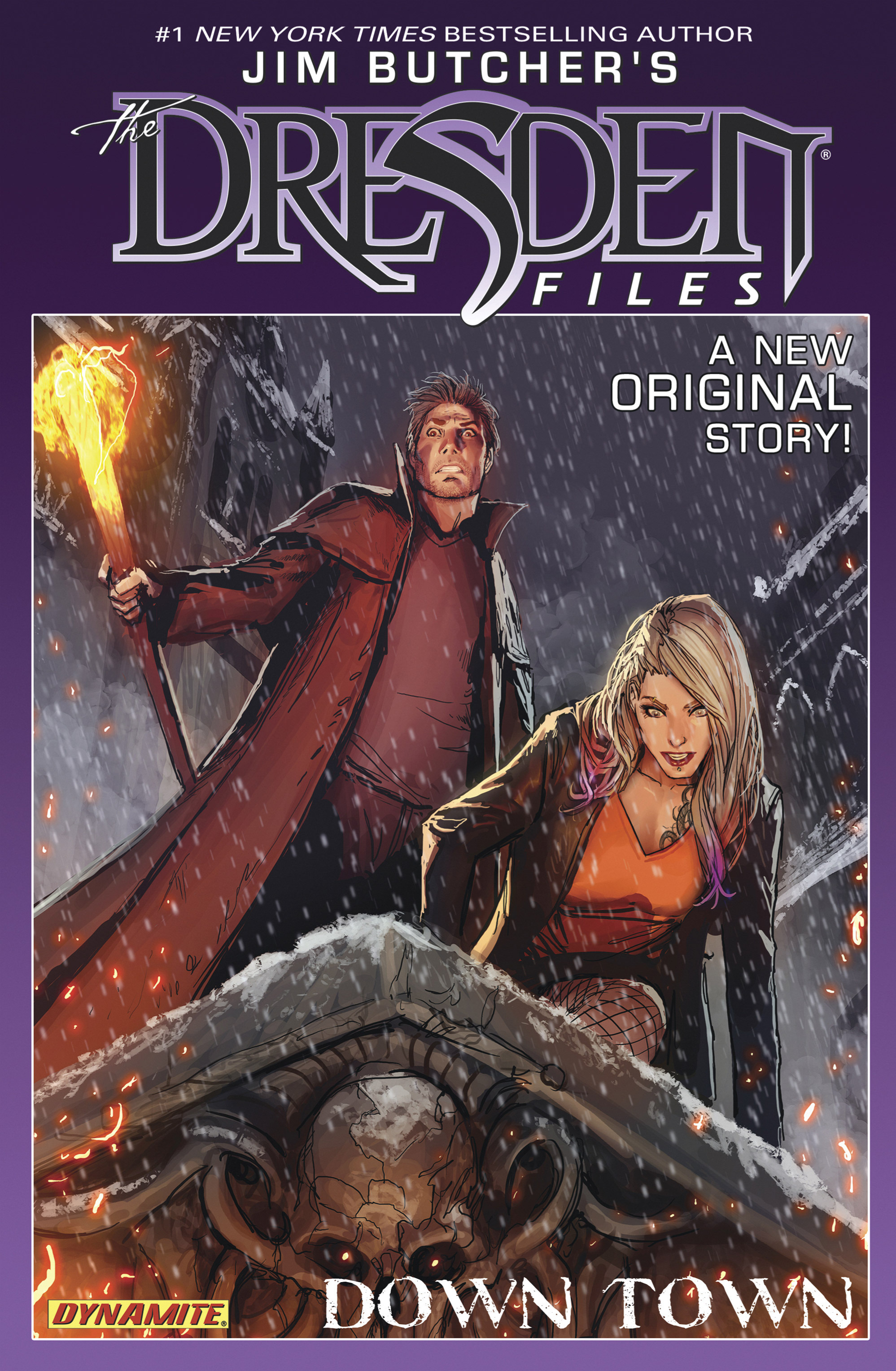 Read online Jim Butcher's The Dresden Files: Down Town comic -  Issue # _TPB - 1