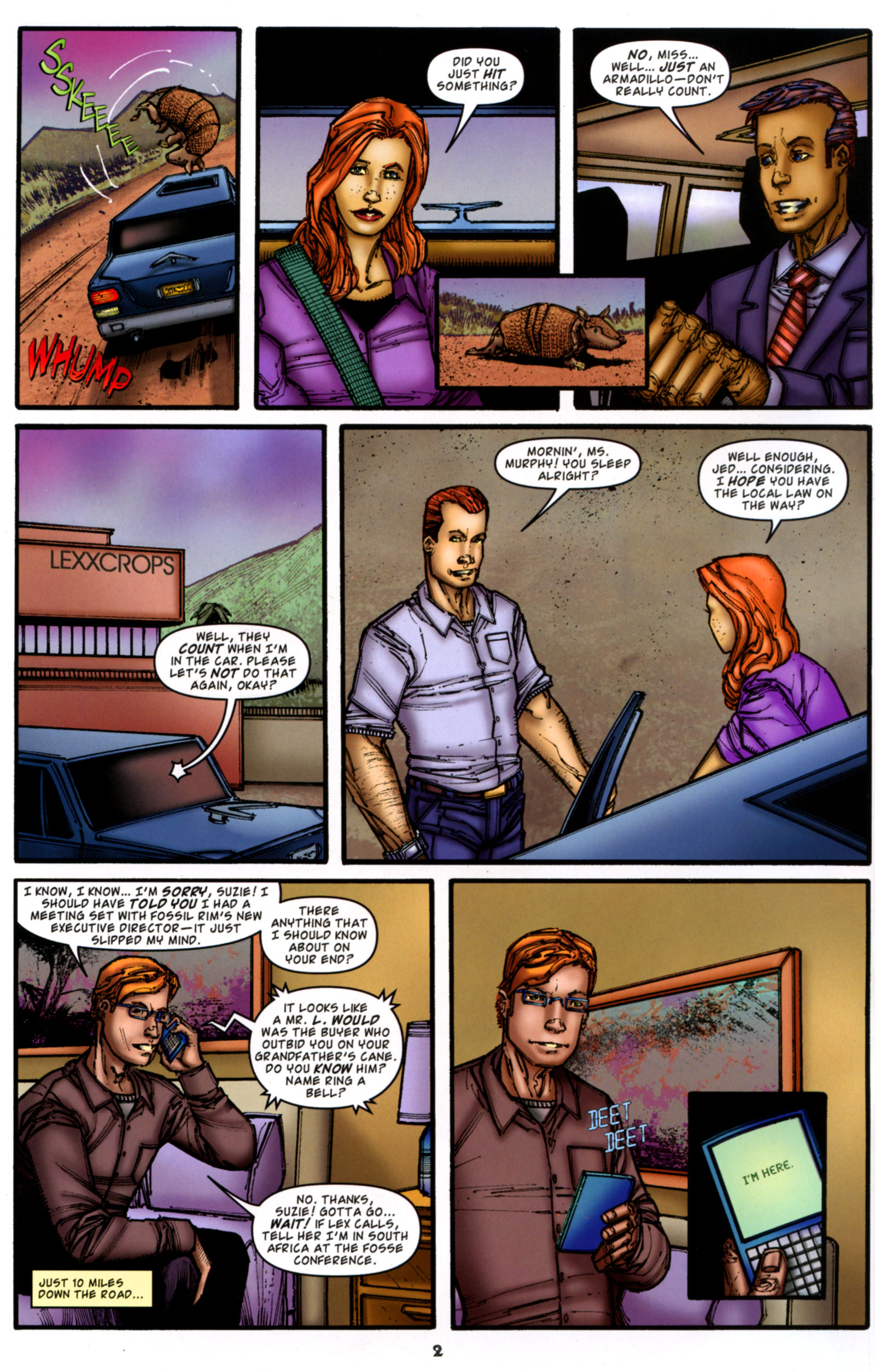 Read online Jurassic Park (2010) comic -  Issue #3 - 4