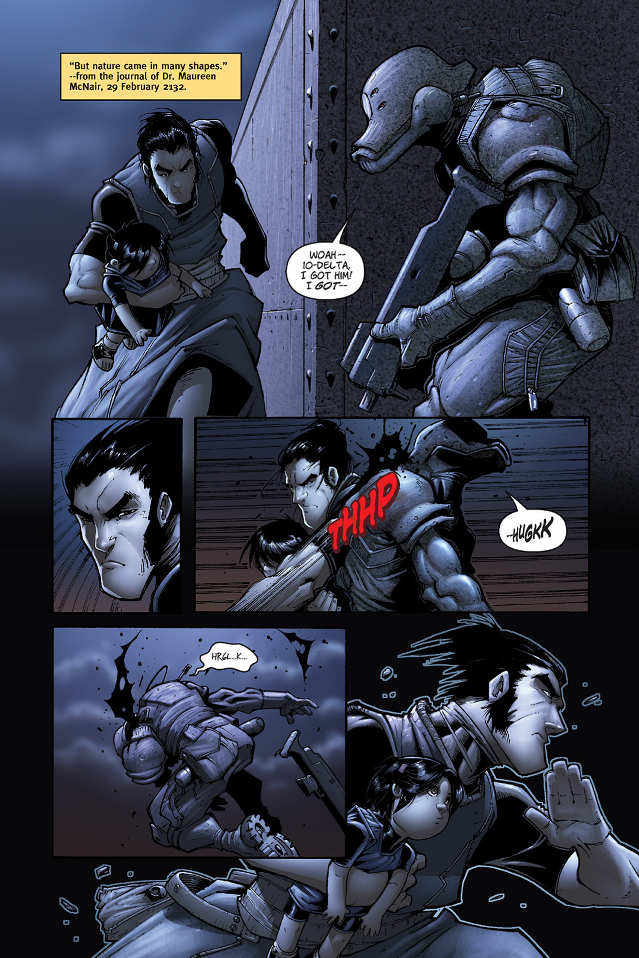 Read online Lone Wolf 2100 comic -  Issue # TPB 1 - 10