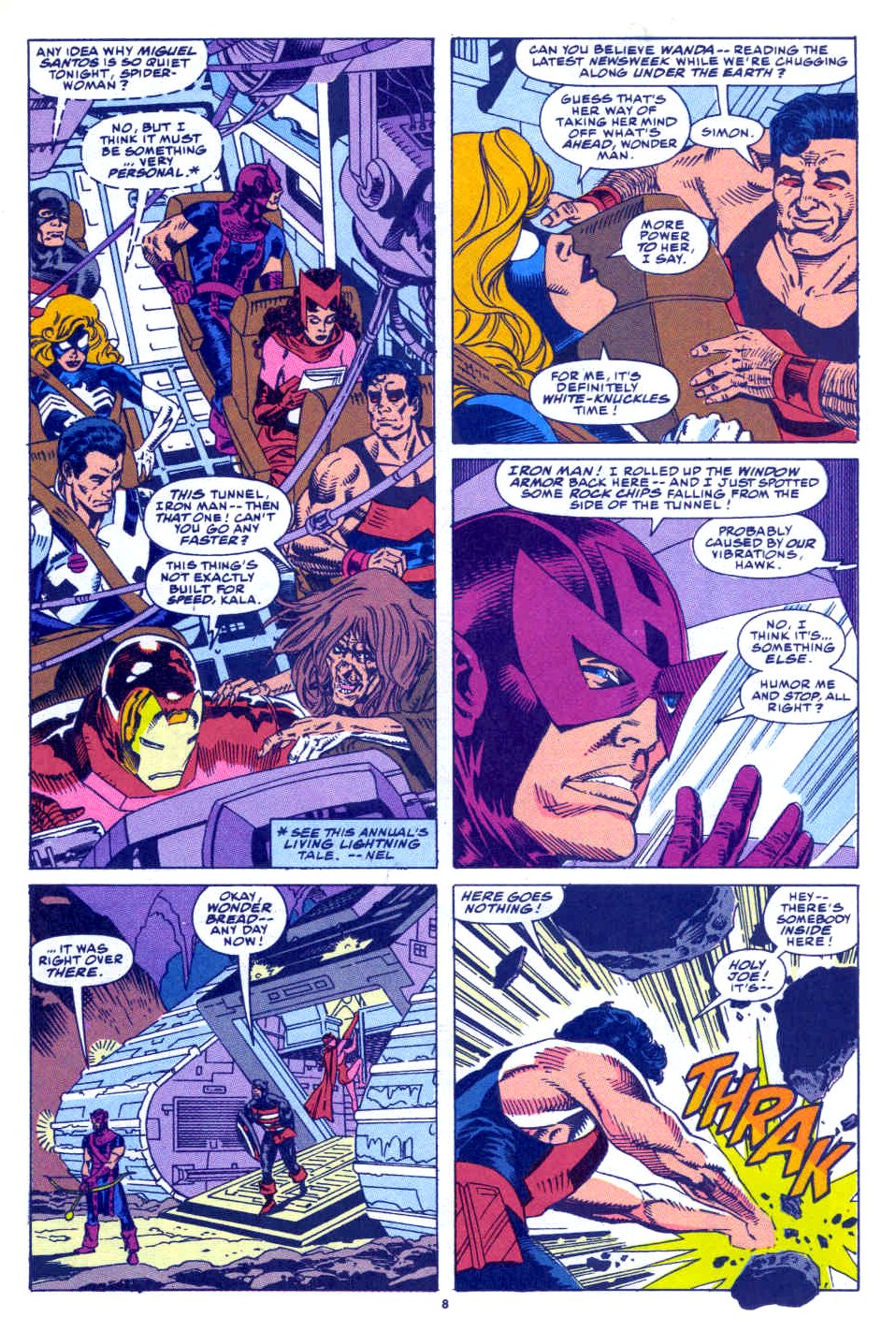 Read online Avengers West Coast (1989) comic -  Issue # Annual 6 - 8