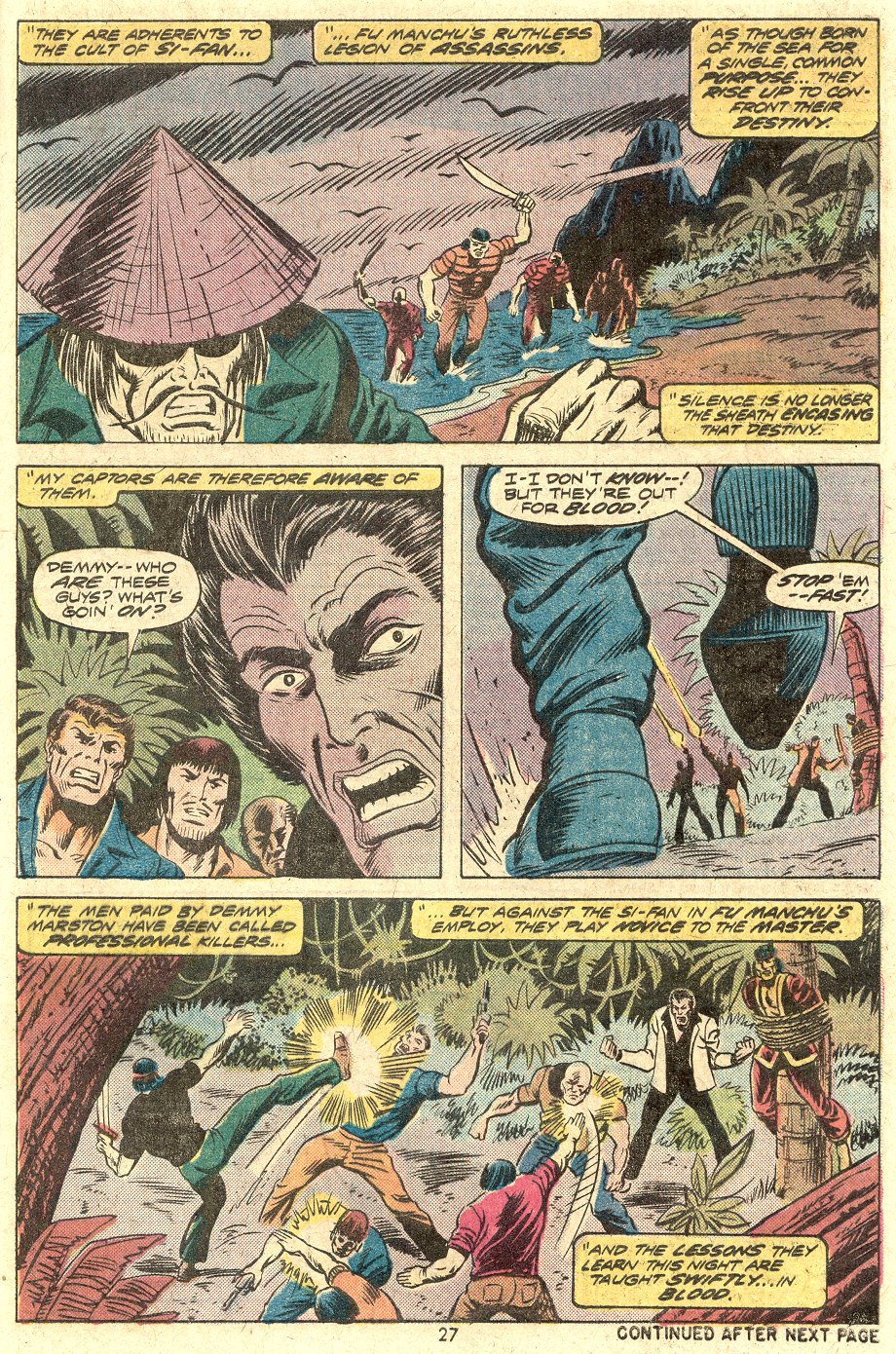 Read online Master of Kung Fu (1974) comic -  Issue #21 - 15