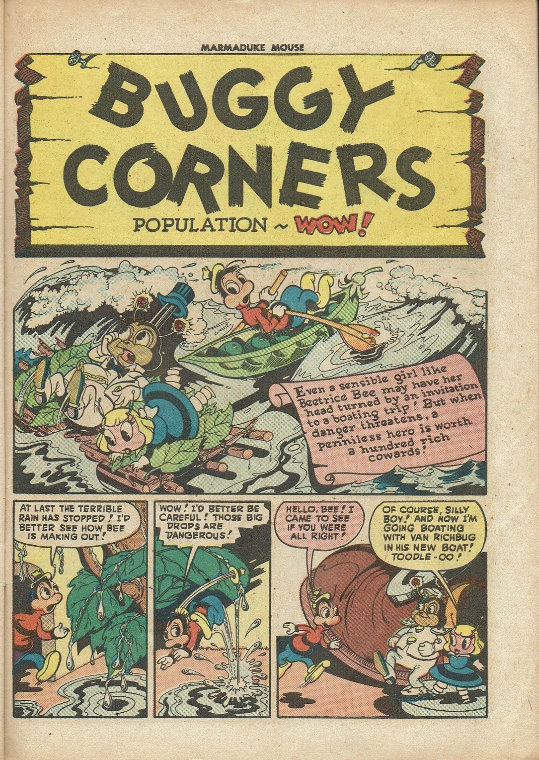 Read online Marmaduke Mouse comic -  Issue #7 - 39