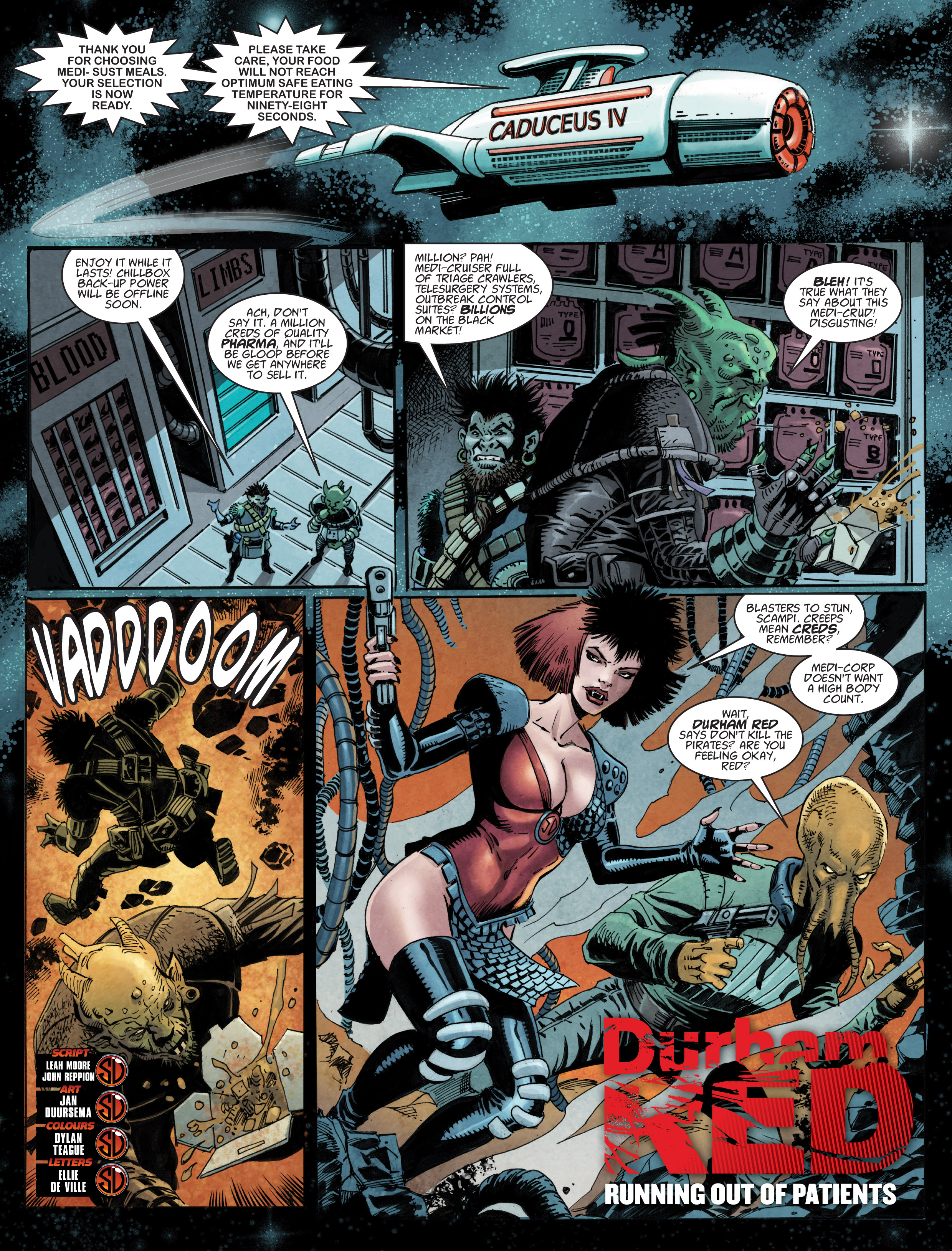 Read online Free Comic Book Day 2014 comic -  Issue # 2000 AD - 35