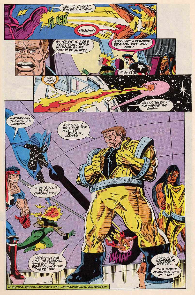 Read online Guardians of the Galaxy (1990) comic -  Issue #25 - 16