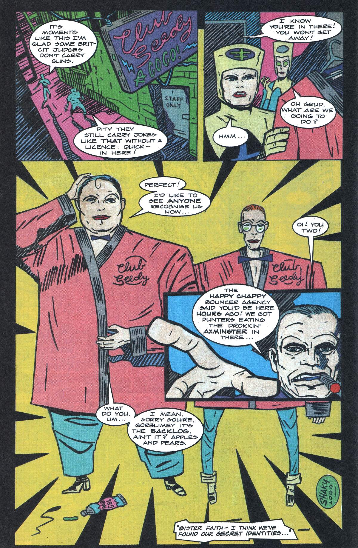 Read online Judge Dredd: The Megazine (vol. 2) comic -  Issue #4 - 16