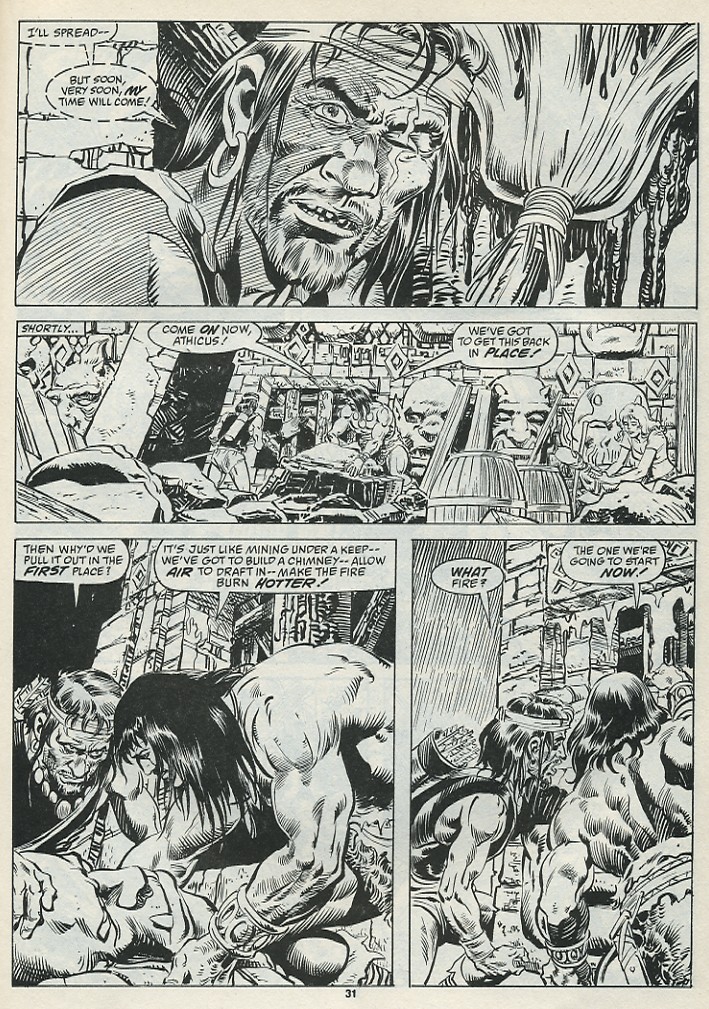 The Savage Sword Of Conan issue 182 - Page 33