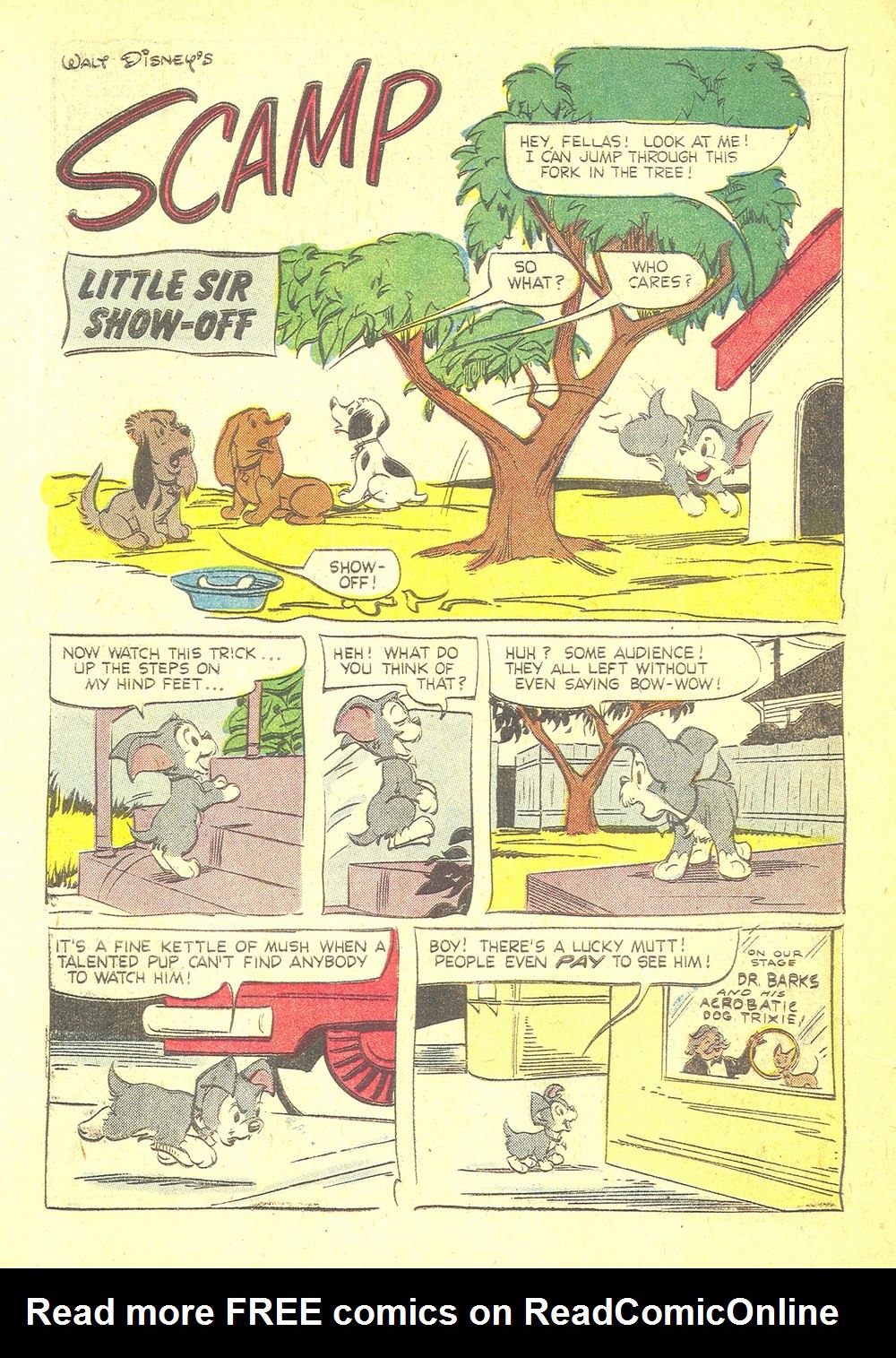 Read online Scamp (1958) comic -  Issue #6 - 10