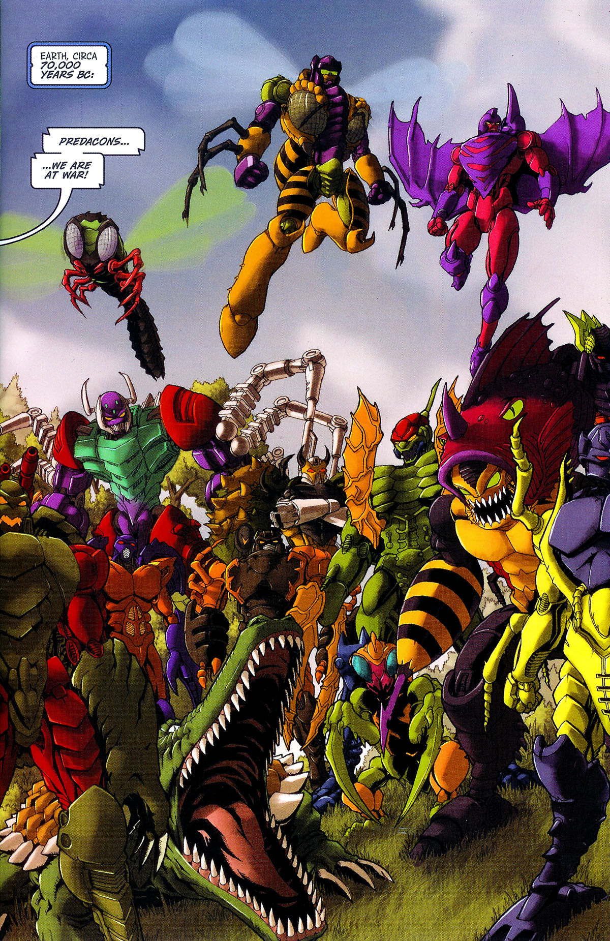 Read online Transformers, Beast Wars The Gathering comic Issue 2