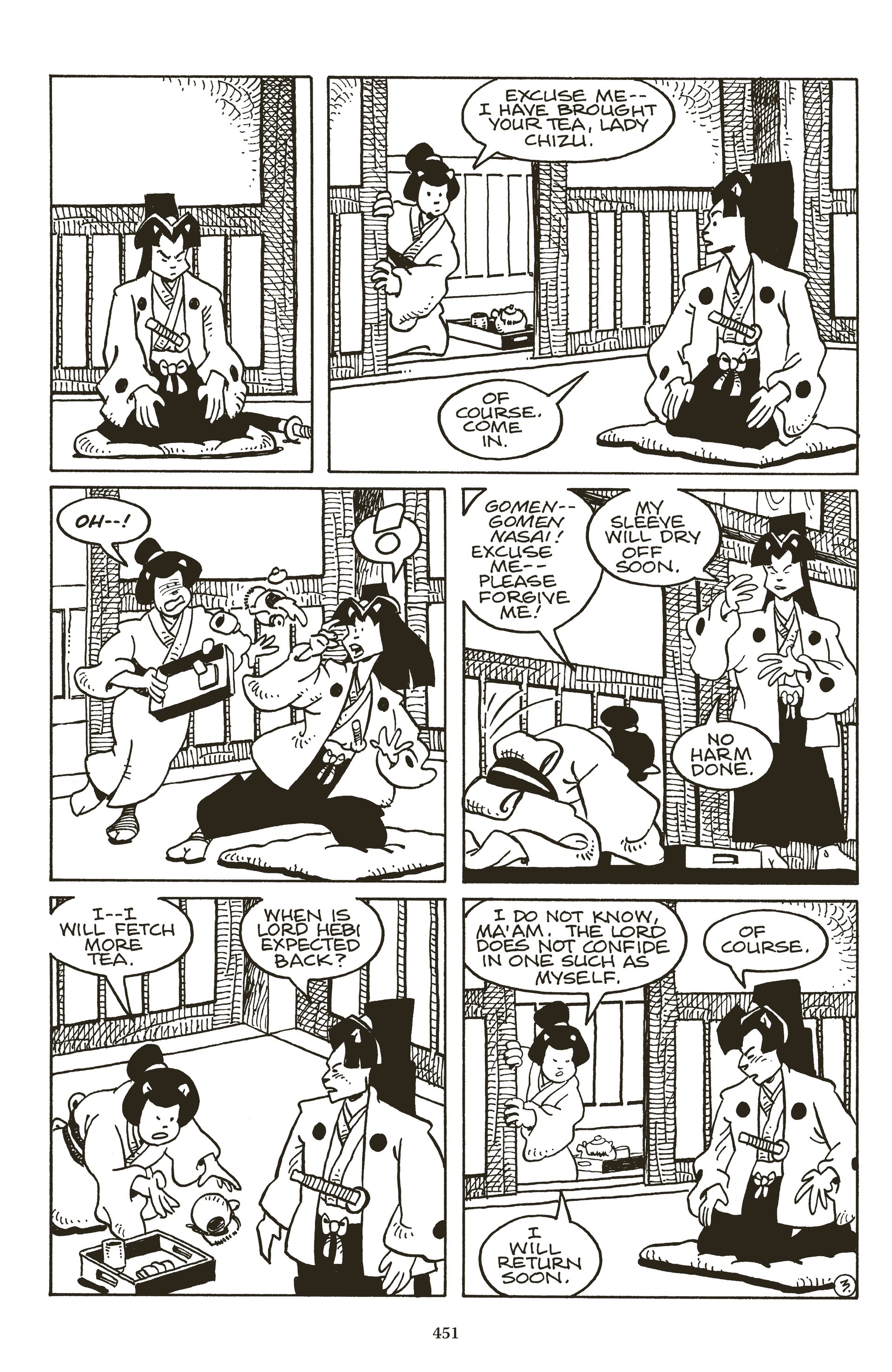 Read online The Usagi Yojimbo Saga (2021) comic -  Issue # TPB 3 (Part 5) - 46