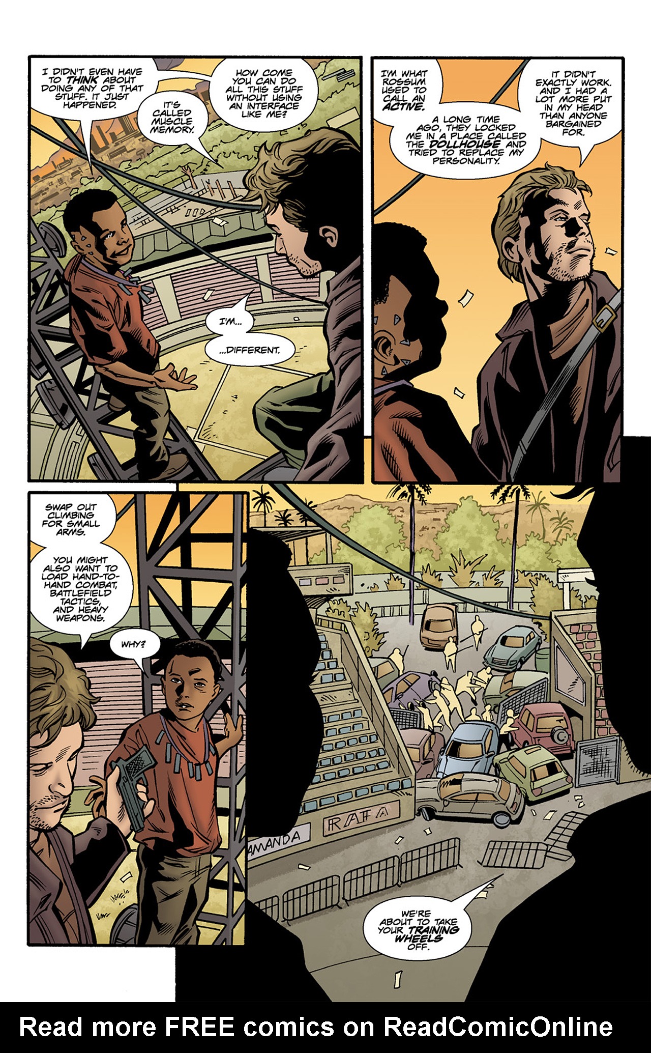 Read online Dollhouse comic -  Issue #1 - 11