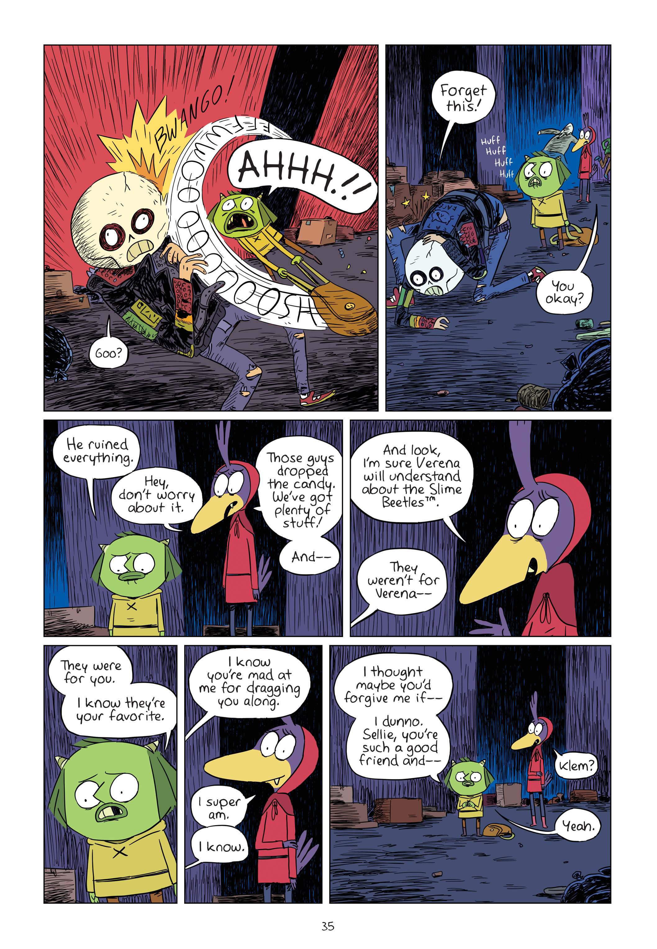 Read online Costume Quest: Invasion of the Candy Snatchers comic -  Issue # Full - 35