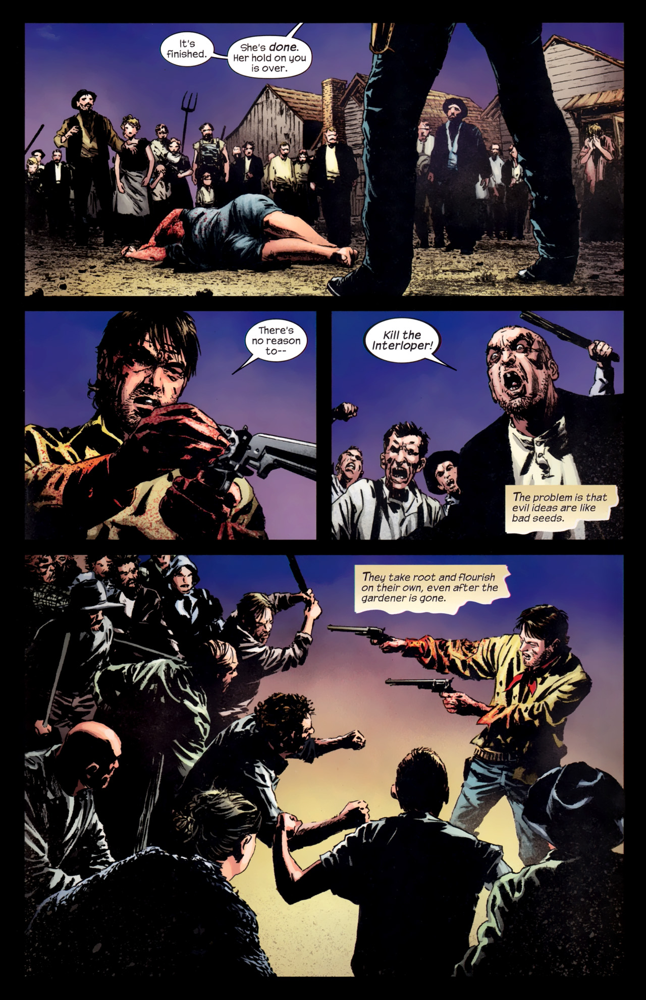 Read online Dark Tower: The Gunslinger - The Battle of Tull comic -  Issue #5 - 15