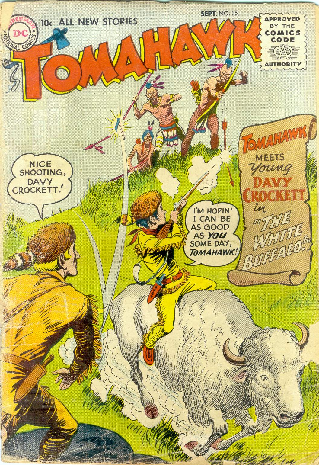 Read online Tomahawk comic -  Issue #35 - 1