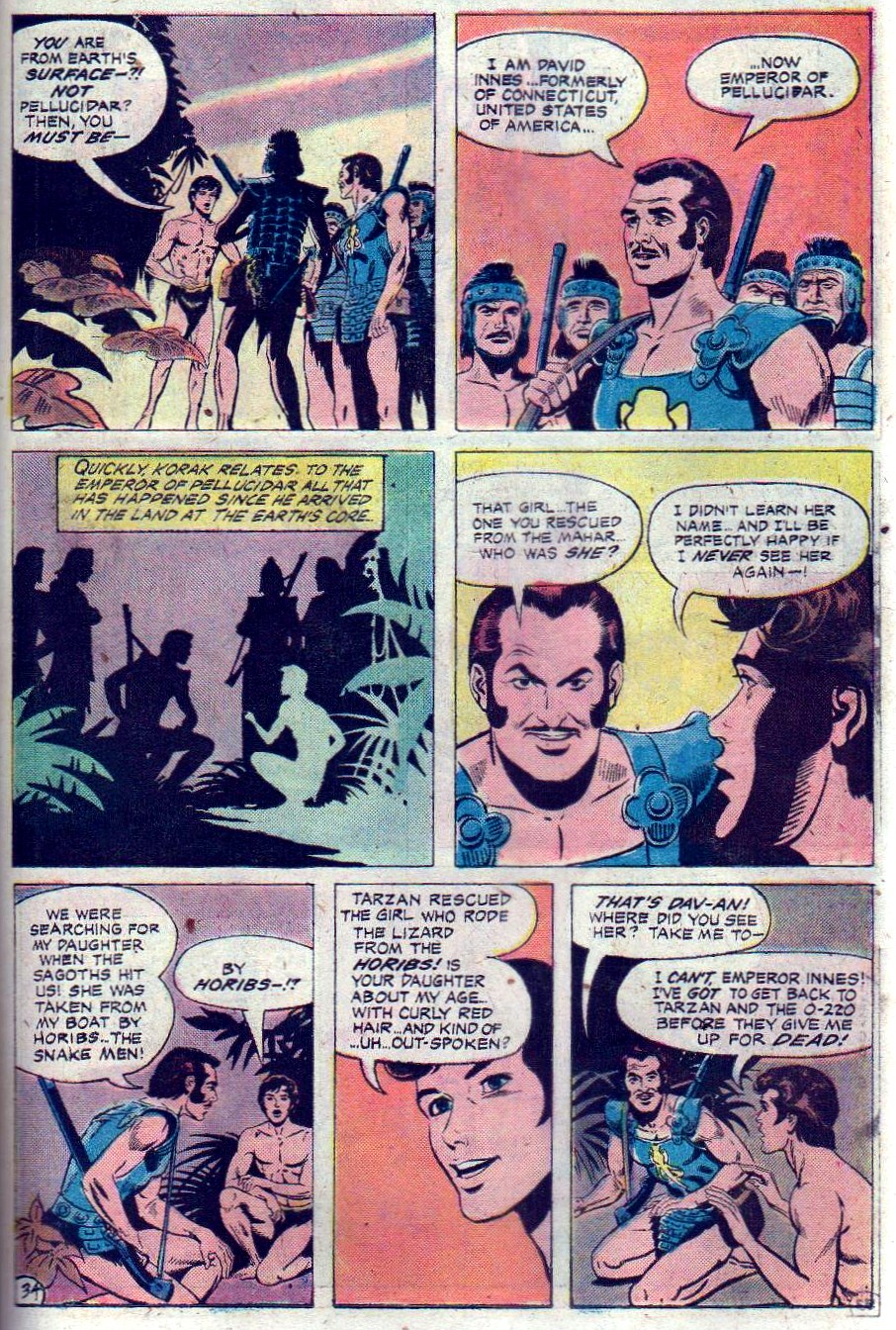 Read online Tarzan (1972) comic -  Issue #238 - 35