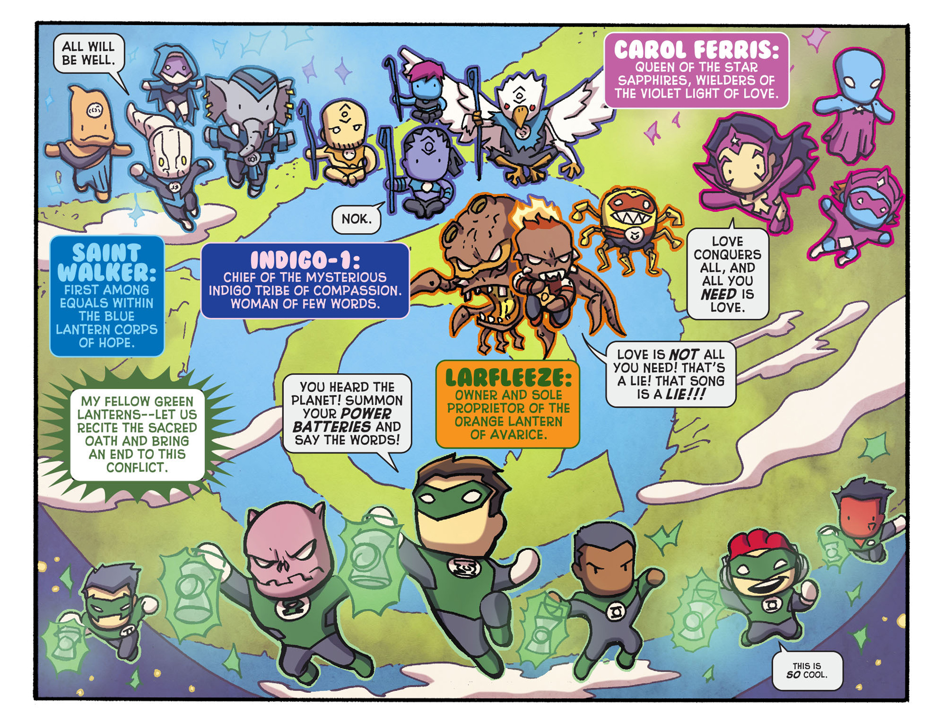 Read online Scribblenauts Unmasked: A Crisis of Imagination comic -  Issue #8 - 3