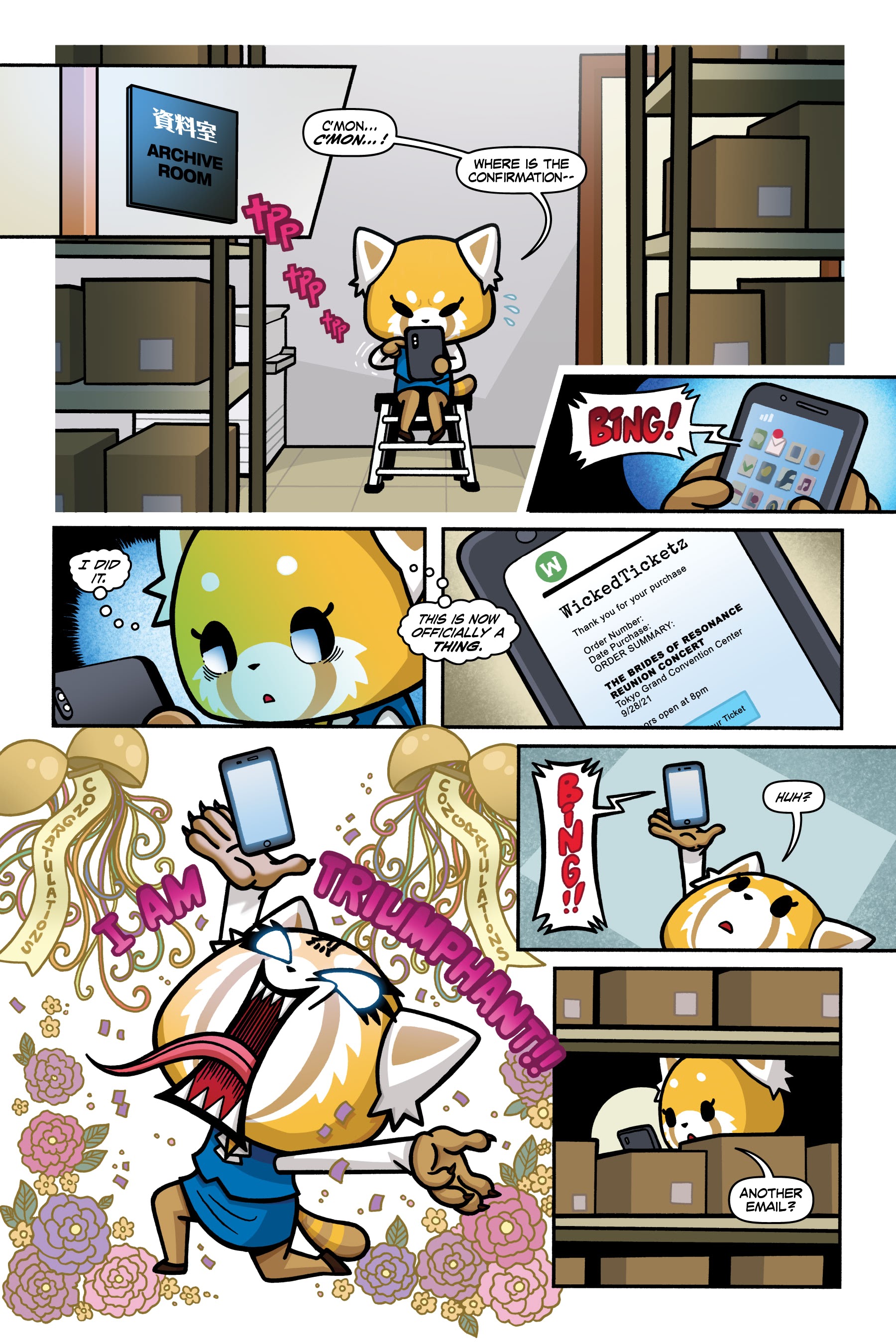 Read online Aggretsuko: Little Rei of Sunshine comic -  Issue # TPB - 17