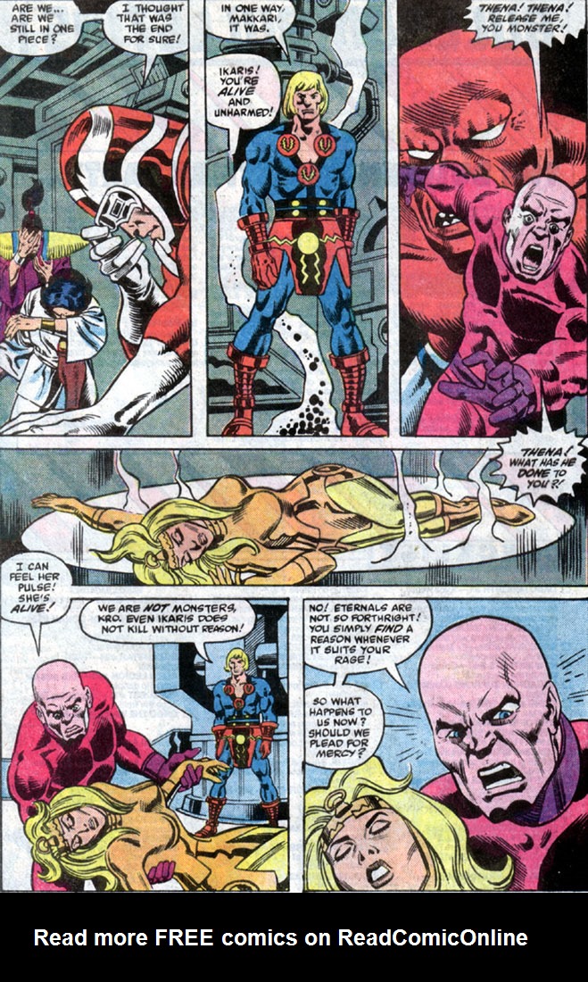 Read online Eternals (1985) comic -  Issue #9 - 21
