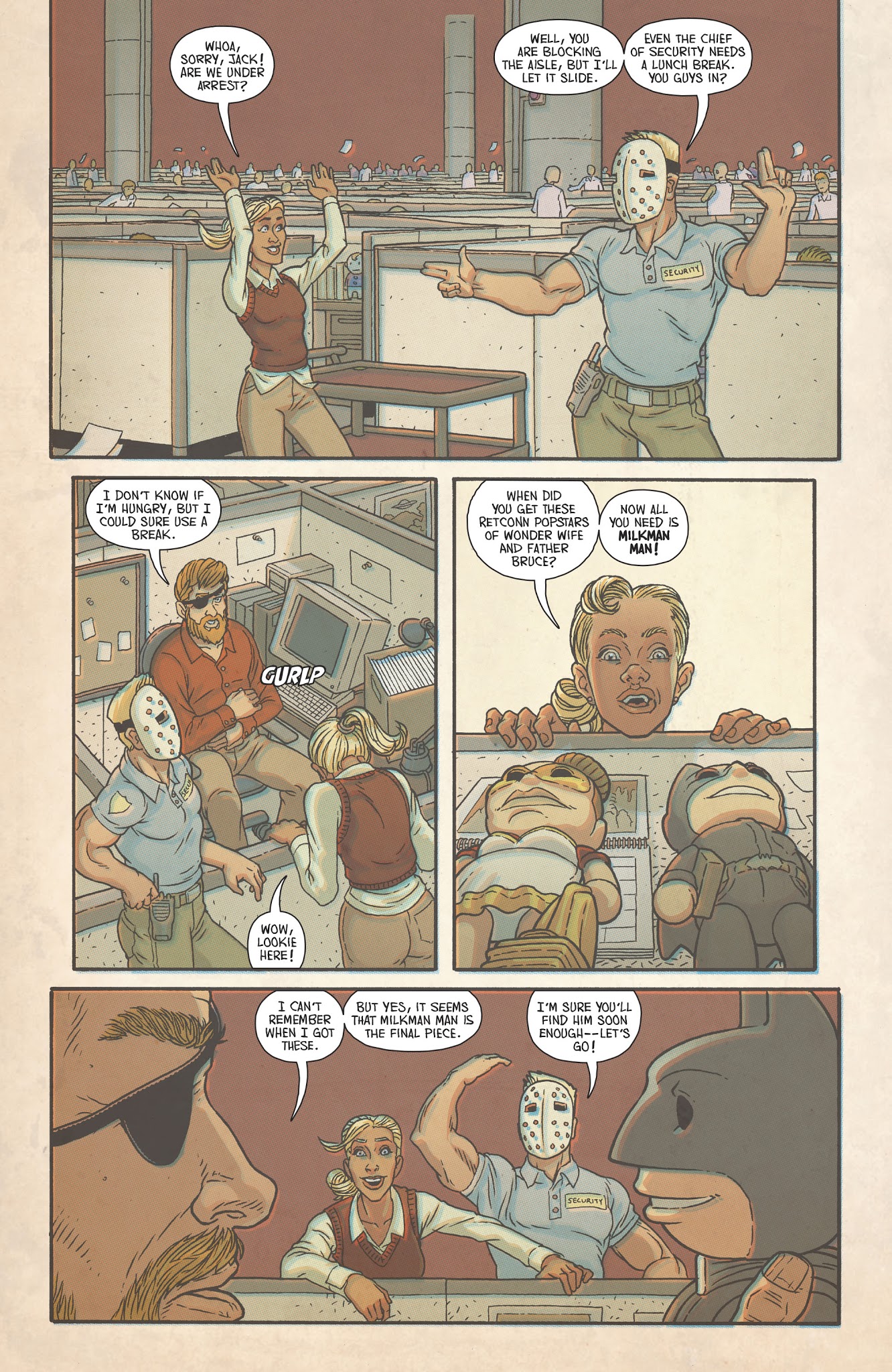 Read online Cave Carson Has a Cybernetic Eye/Swamp Thing Special comic -  Issue # Full - 5