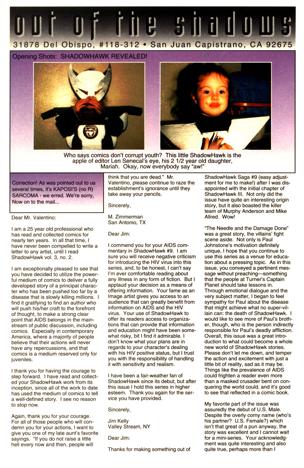 Read online ShadowHawk comic -  Issue #10 - 25
