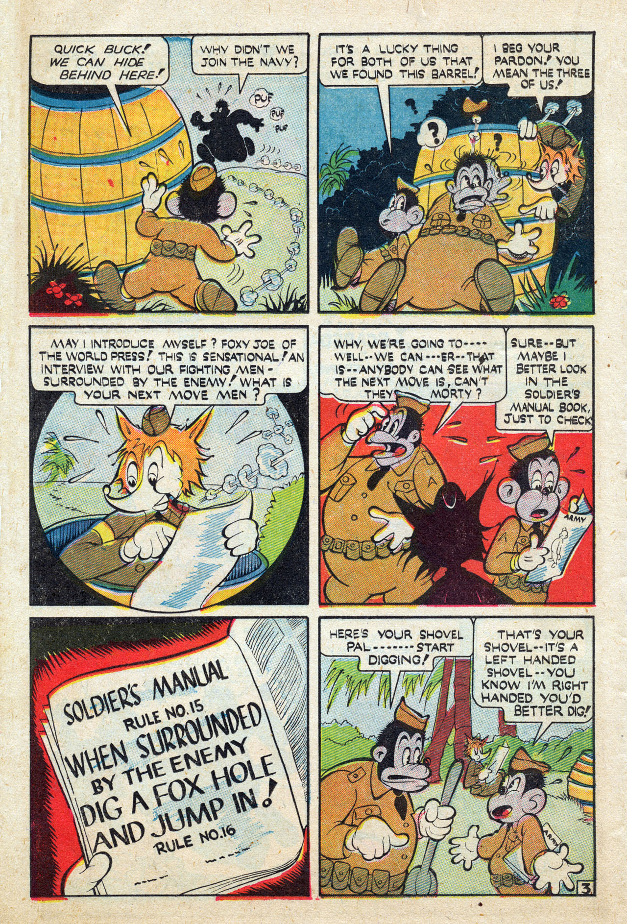 Read online Comedy Comics (1942) comic -  Issue #24 - 35
