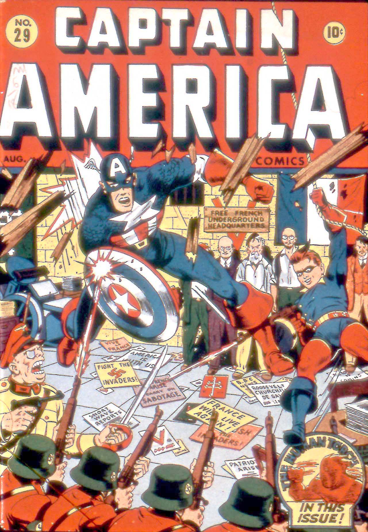 Captain America Comics 29 Page 0