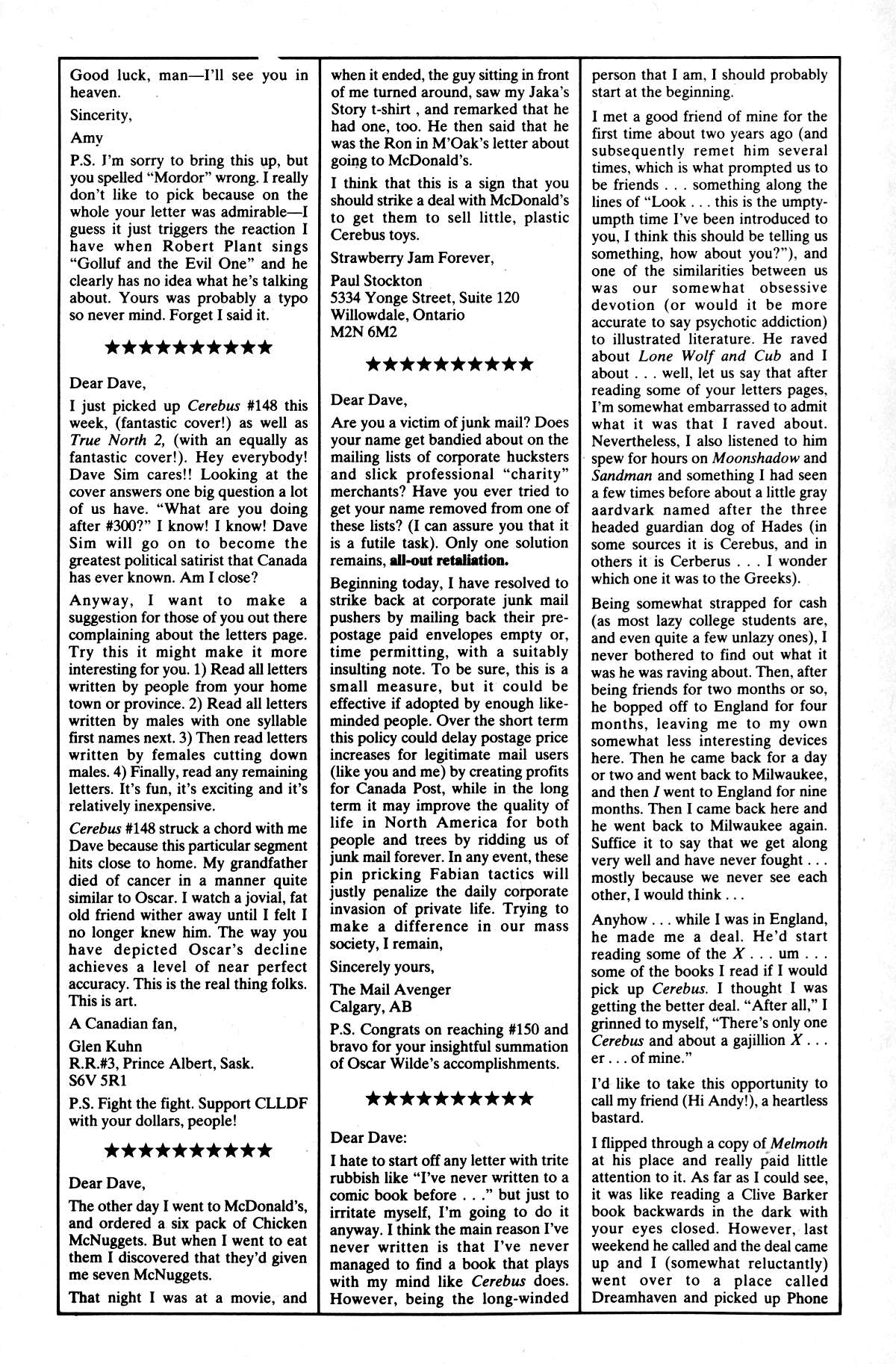 Cerebus Issue #151 #150 - English 24