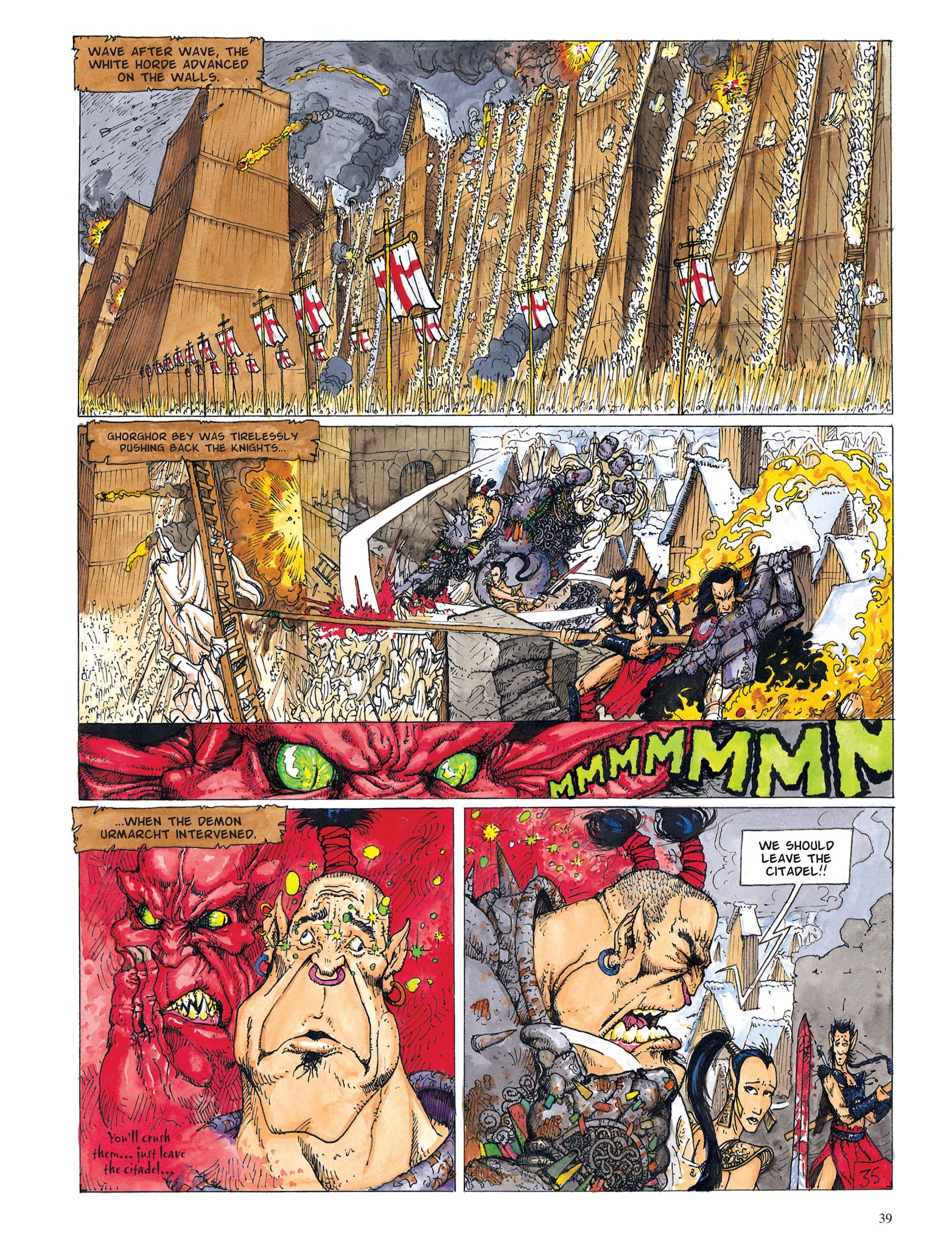 Read online The Black Moon Chronicles comic -  Issue #1 - 40