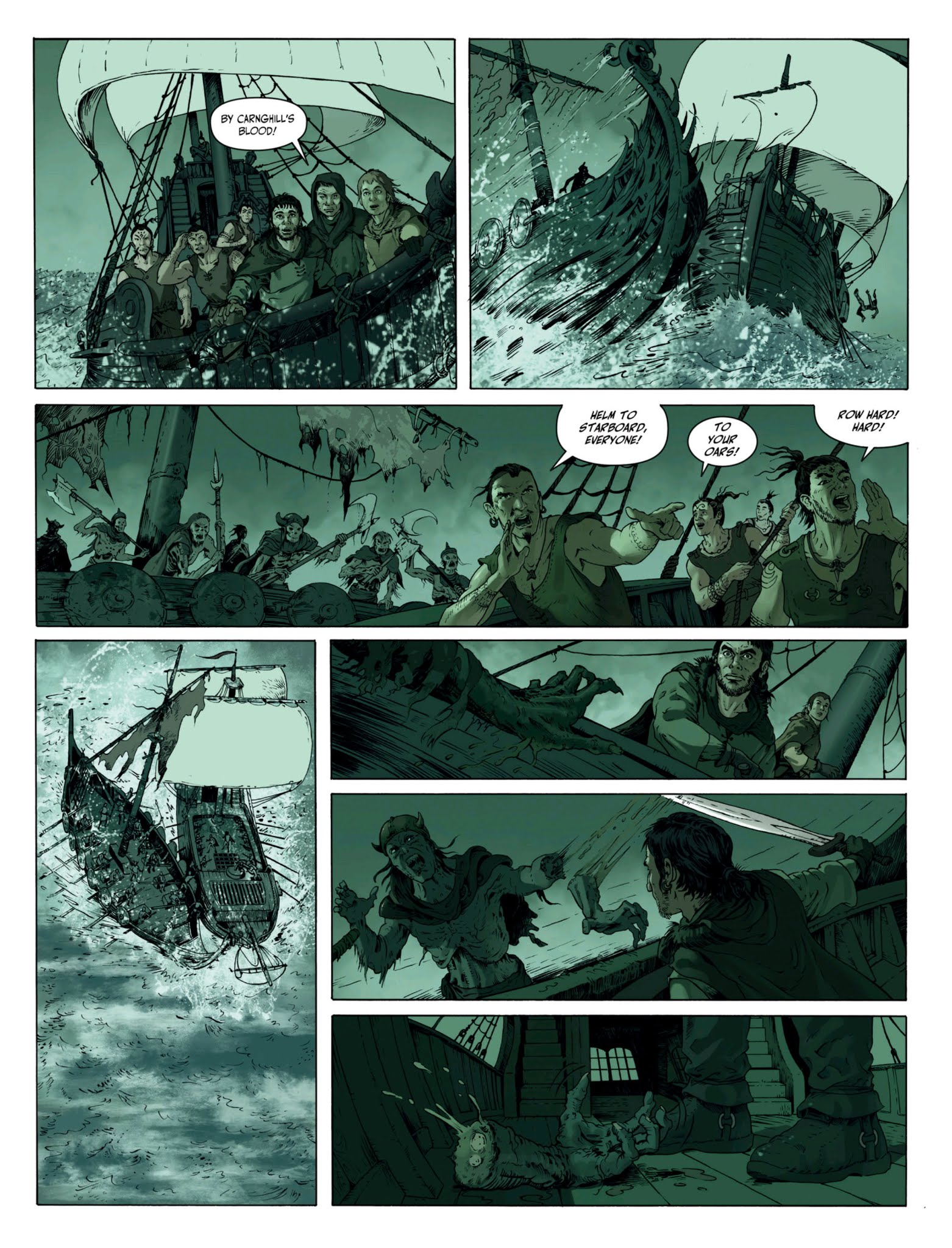Read online Throne of Ice comic -  Issue #4 - 29