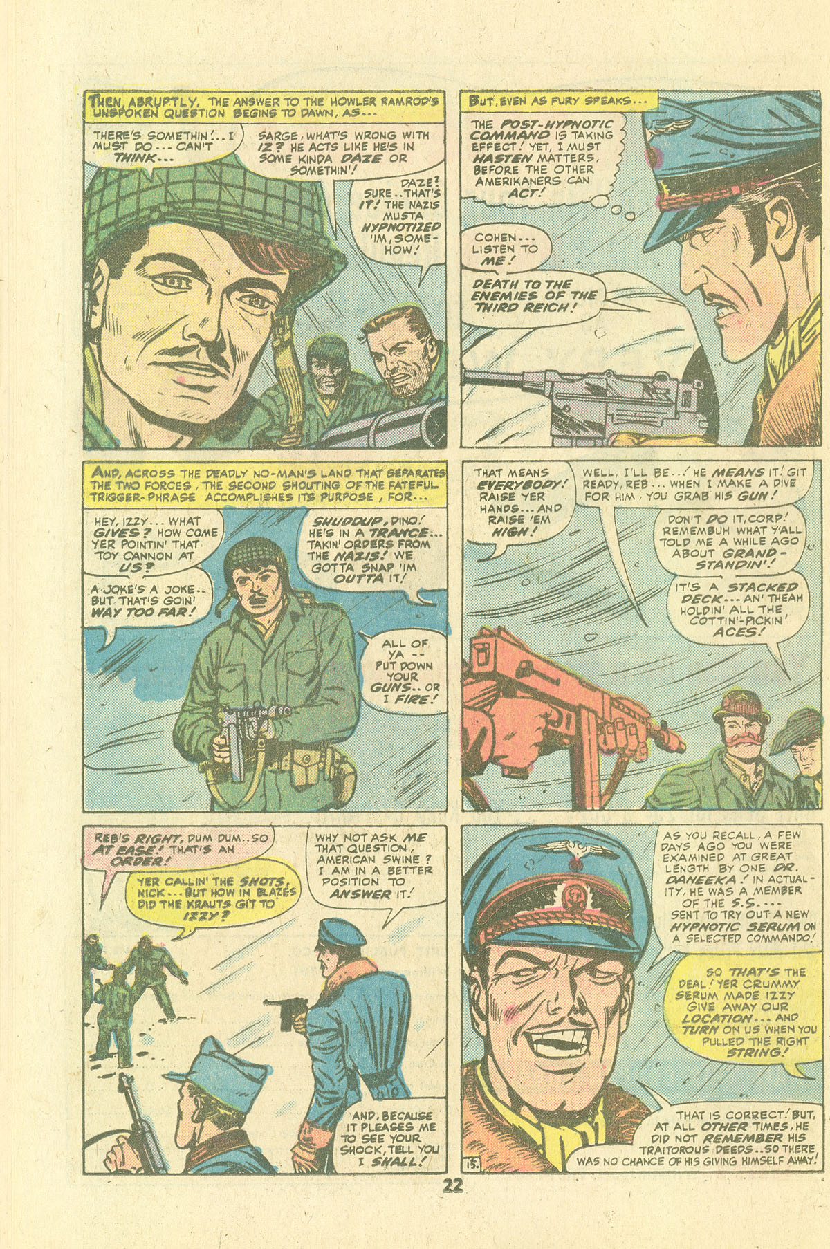 Read online Sgt. Fury comic -  Issue #134 - 24