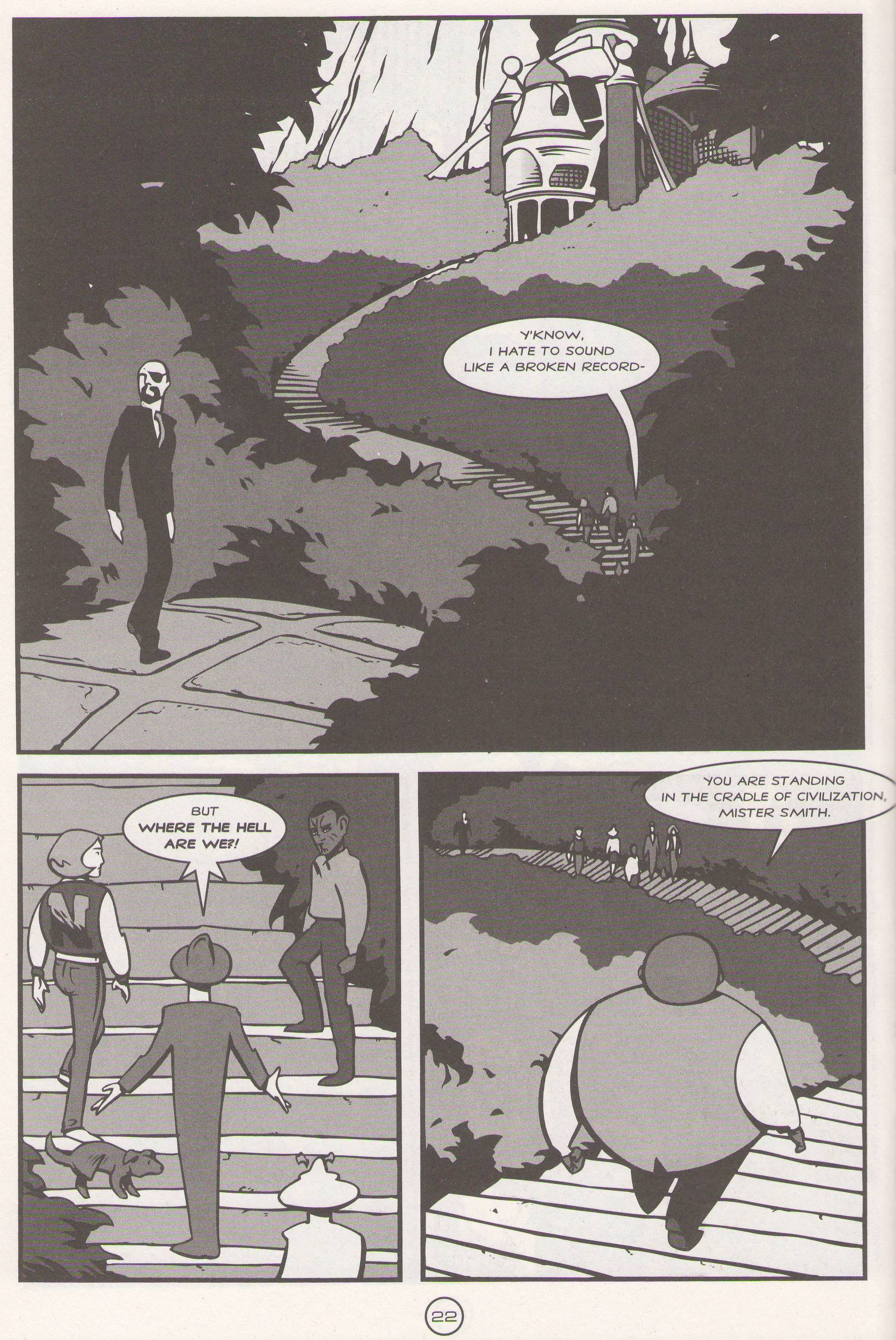 Read online Mister Blank comic -  Issue #10 - 17