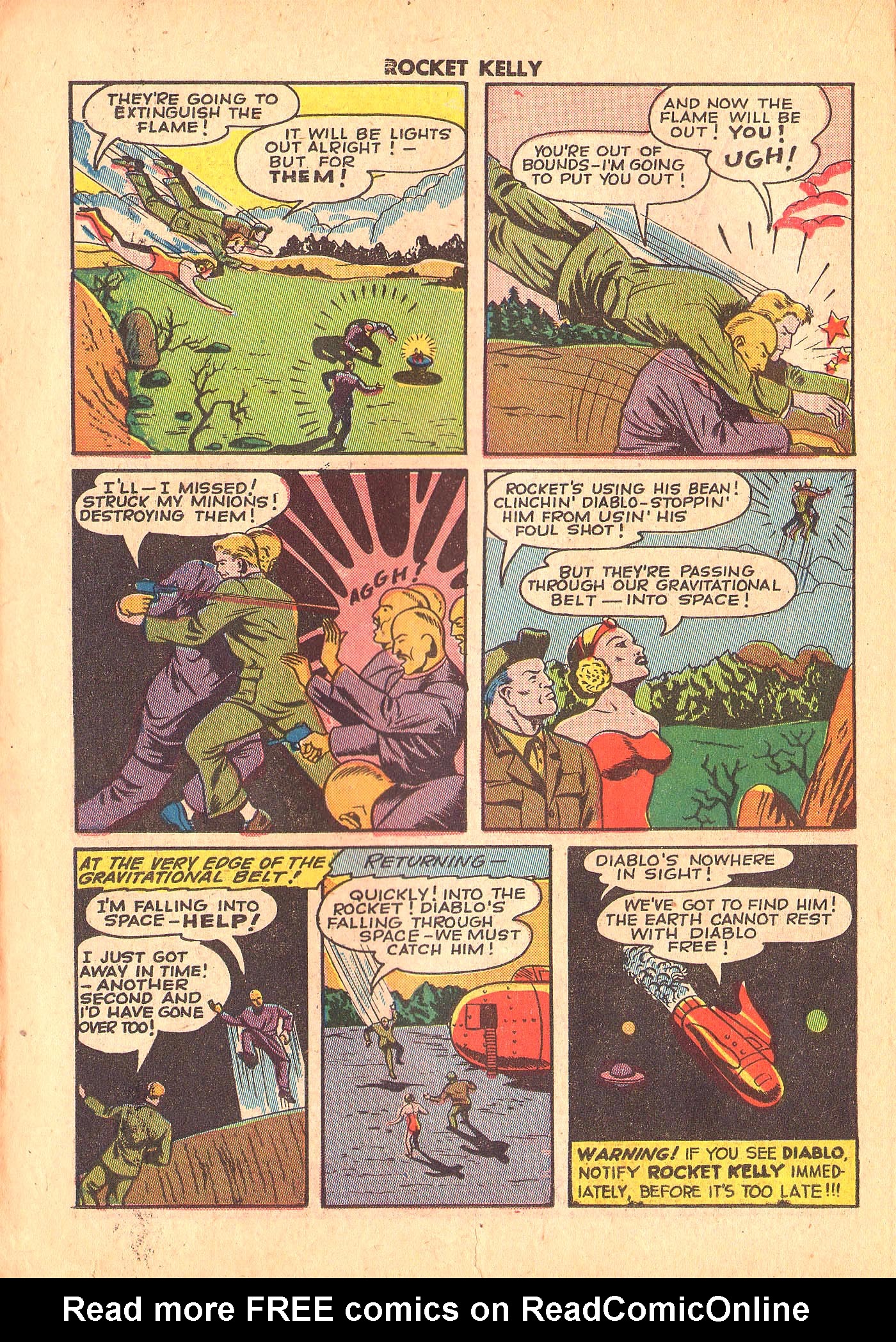 Read online Rocket Kelly (1945) comic -  Issue #1 - 22
