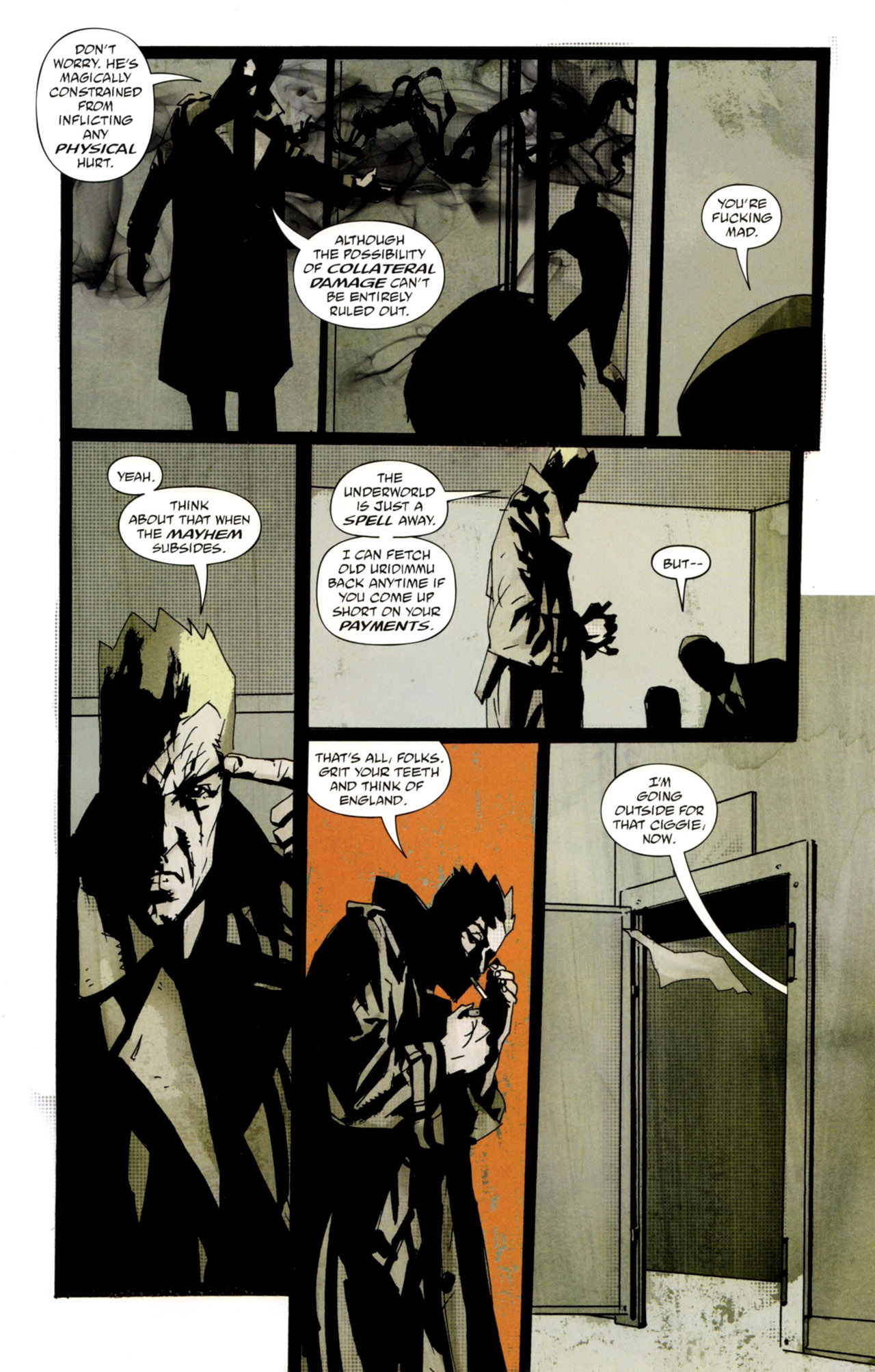 Read online John Constantine, Hellblazer: Pandemonium comic -  Issue # TPB - 128