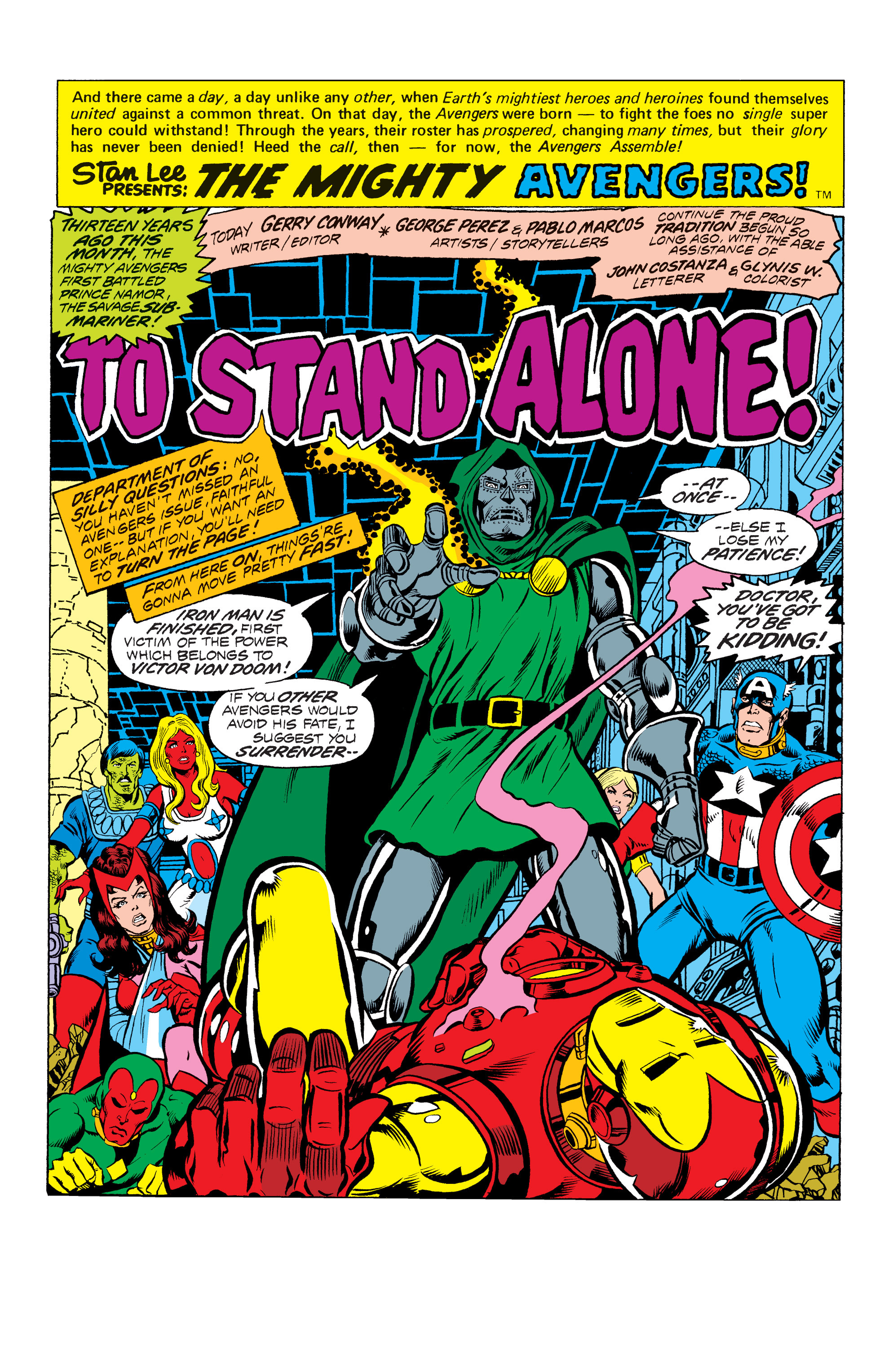 Read online The Avengers (1963) comic -  Issue #155 - 2