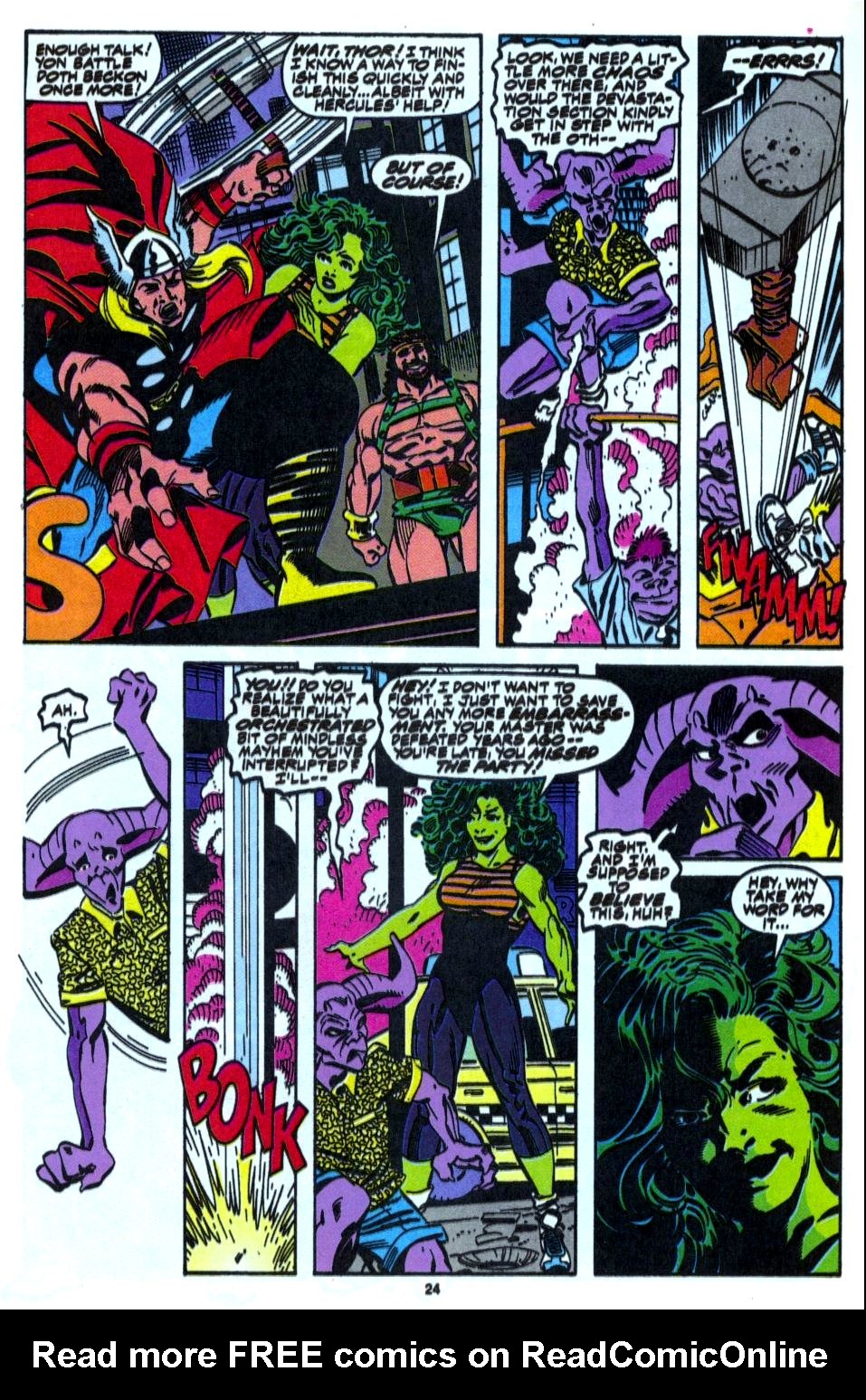 Read online The Sensational She-Hulk comic -  Issue #25 - 19
