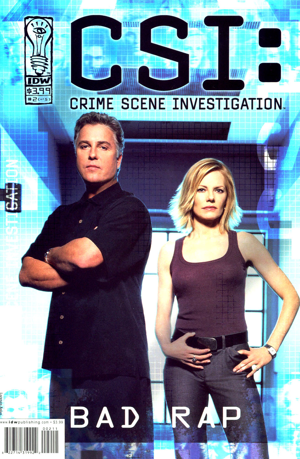 Read online CSI: Crime Scene Investigation: Bad Rap comic -  Issue #2 - 1