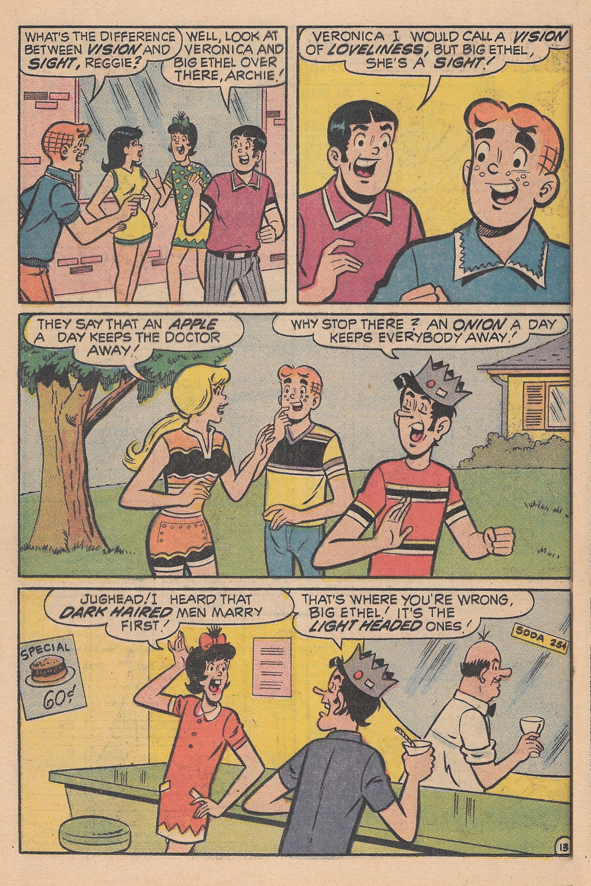 Read online Archie's TV Laugh-Out comic -  Issue #5 - 36