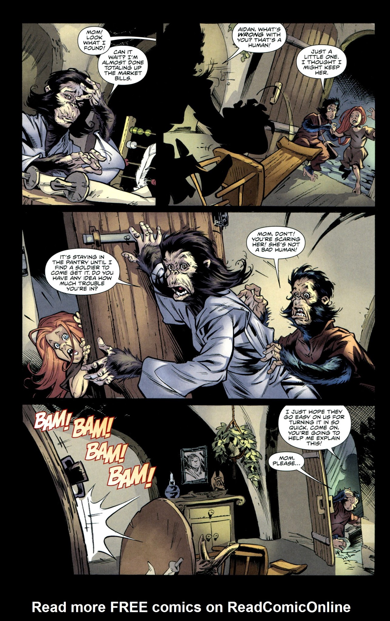 Read online Planet of the Apes (2011) comic -  Issue # _Annual 1 - 13