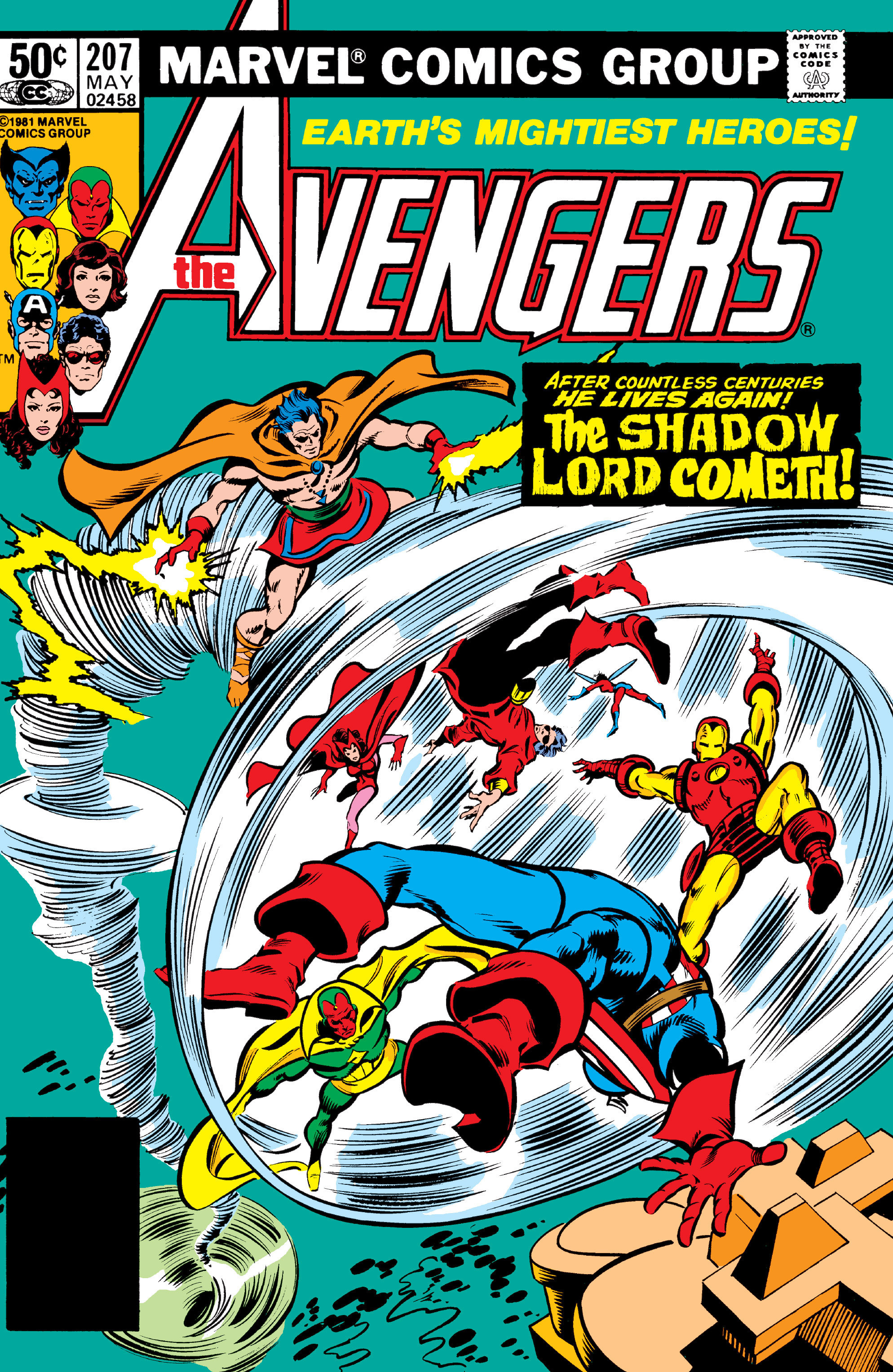 Read online The Avengers (1963) comic -  Issue #207 - 1