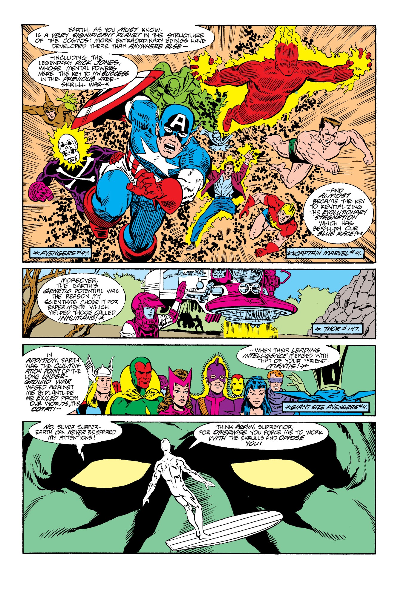 Read online Silver Surfer Epic Collection comic -  Issue # TPB 3 - 229