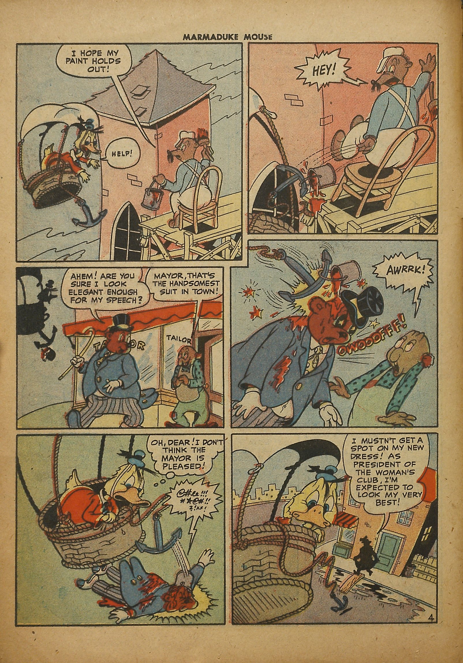 Read online Marmaduke Mouse comic -  Issue #12 - 12