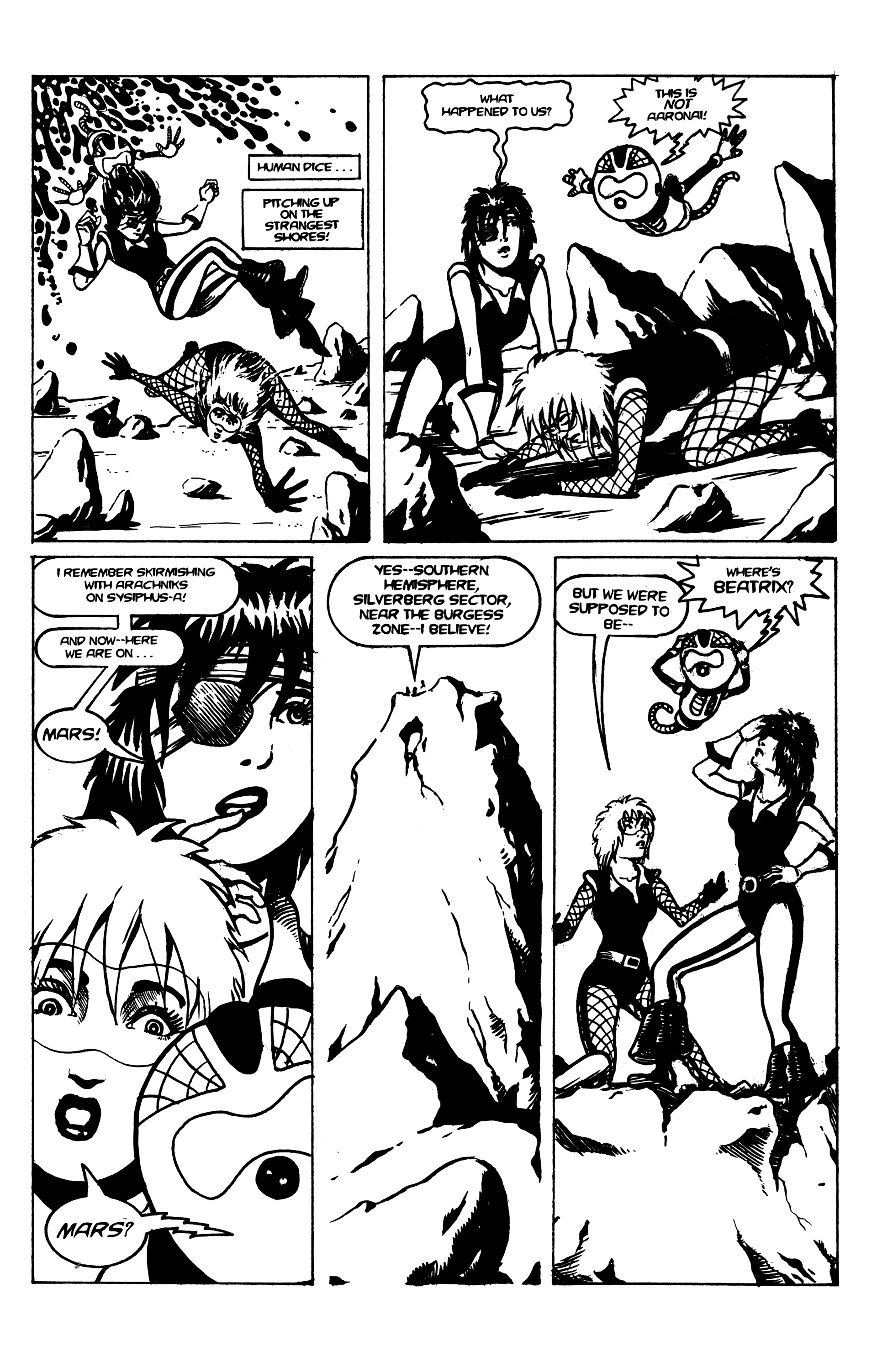 Read online Strange Attractors (1993) comic -  Issue #9 - 4