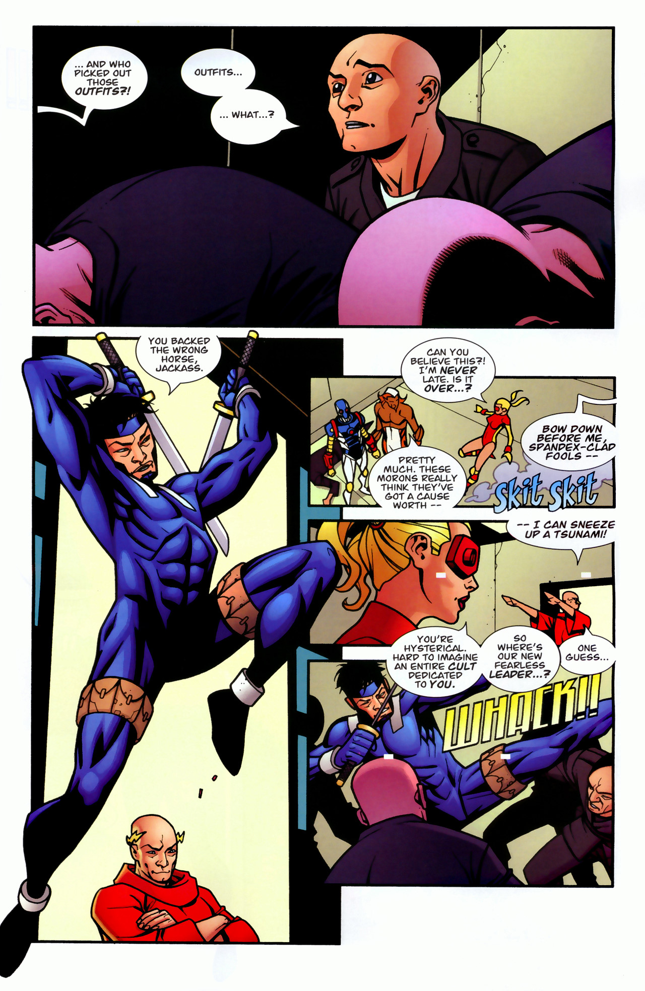 Read online Youngblood (2008) comic -  Issue #4 - 8