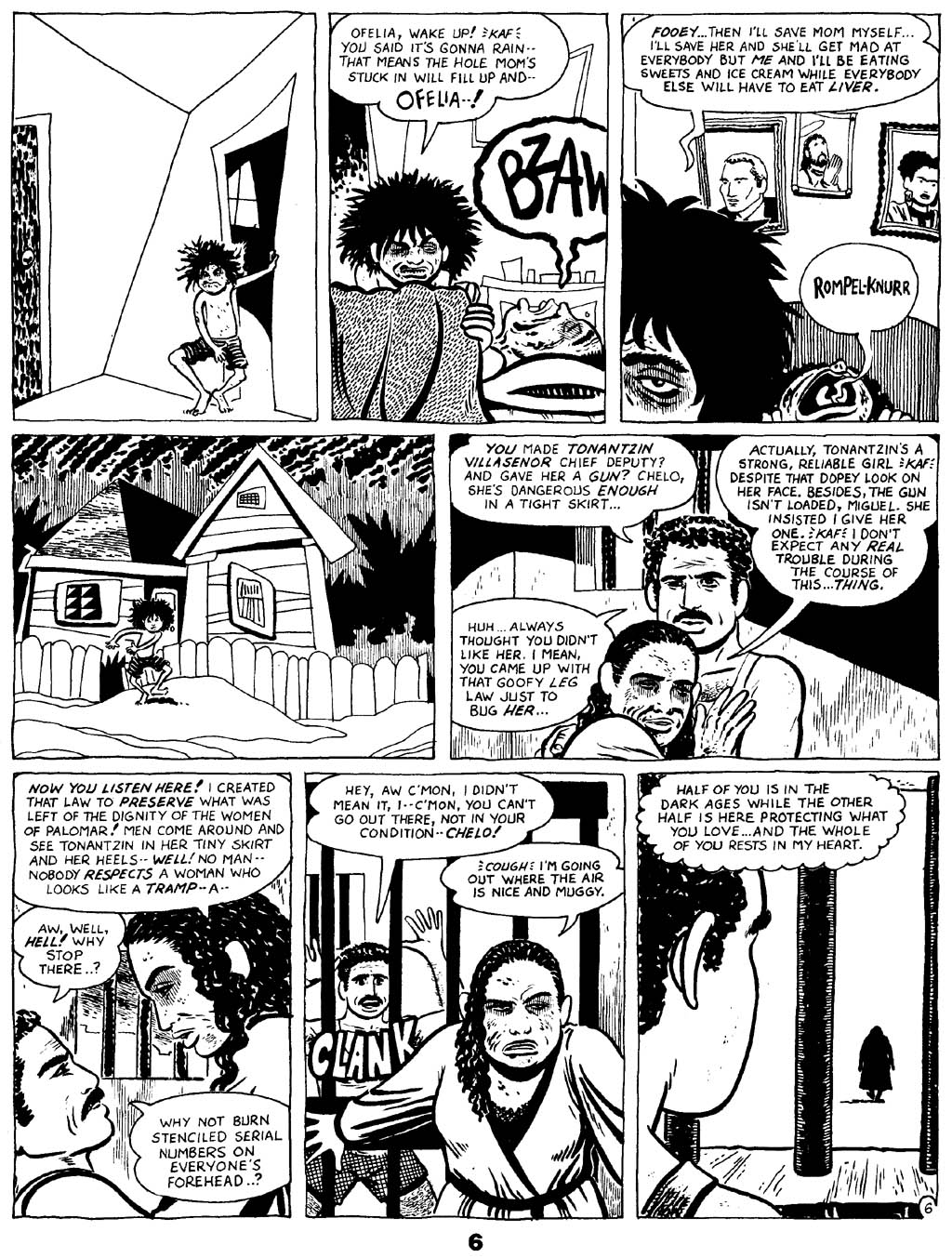 Read online Love and Rockets (1982) comic -  Issue #18 - 8