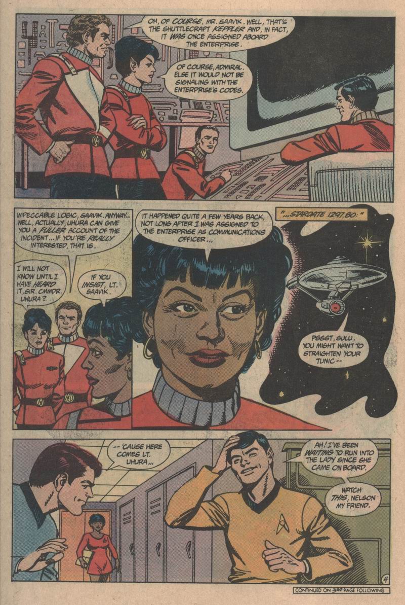 Read online Star Trek (1984) comic -  Issue #30 - 5