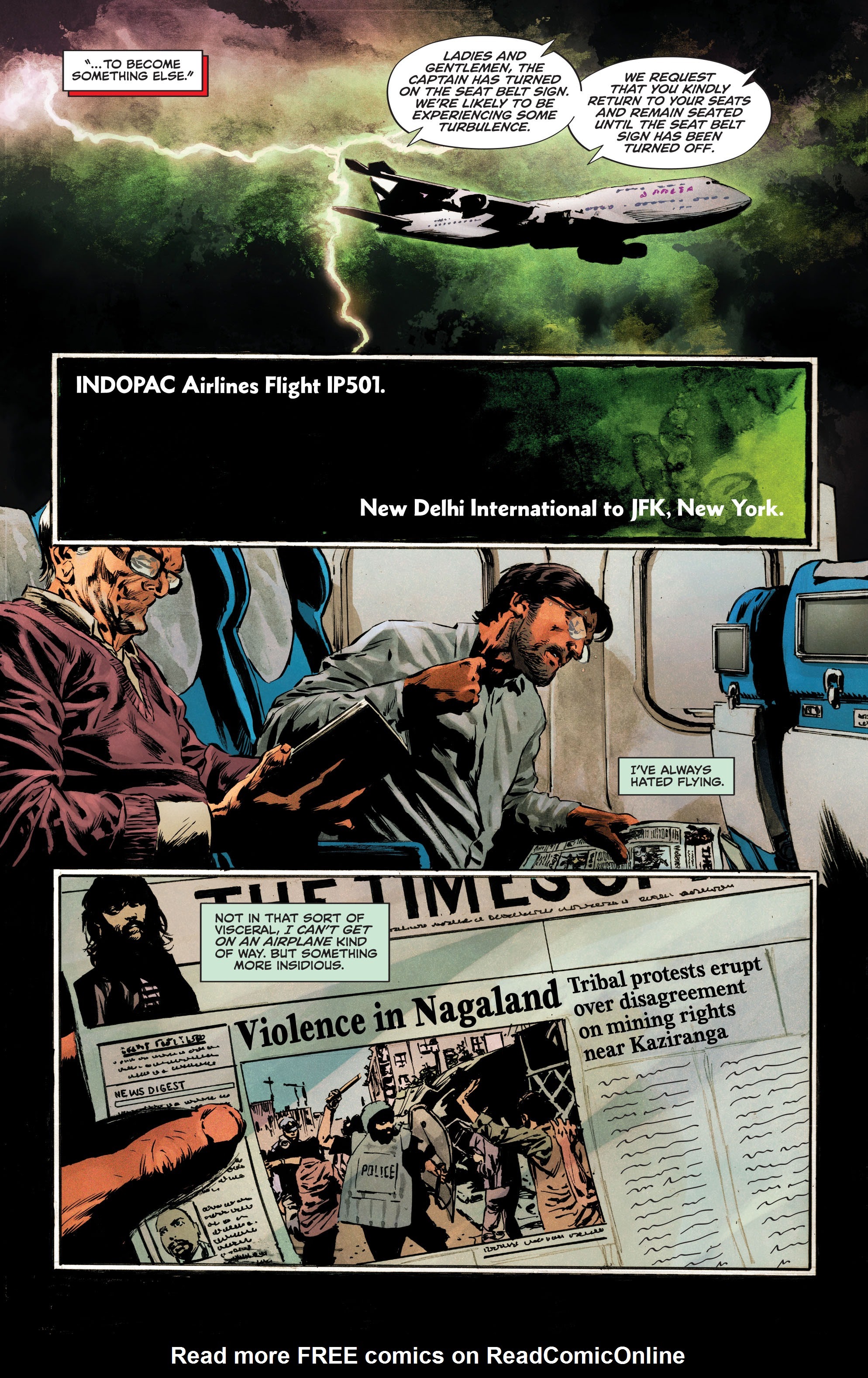 Read online The Swamp Thing comic -  Issue #1 - 8