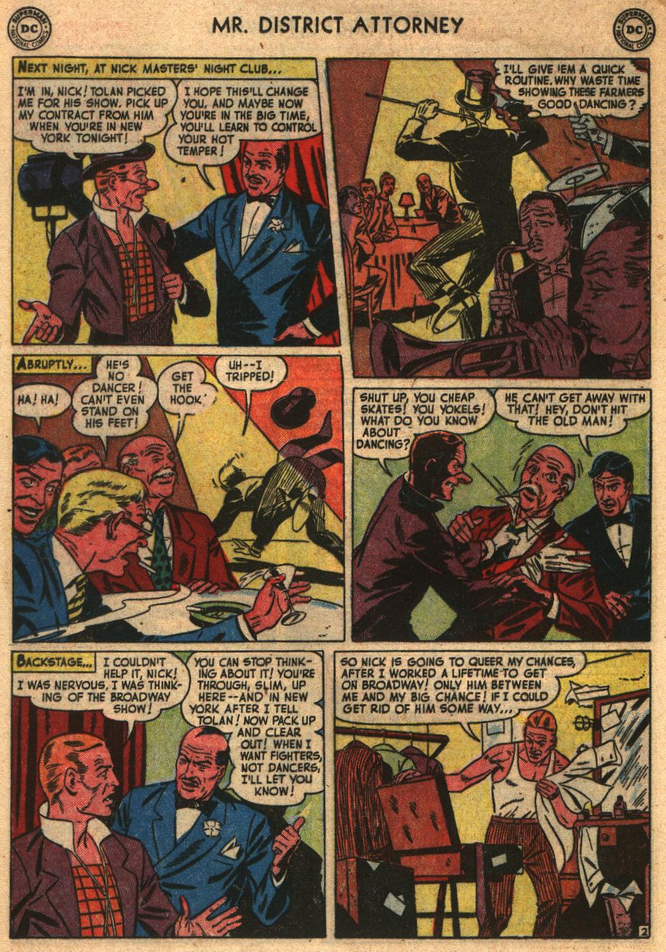 Read online Mr. District Attorney comic -  Issue #26 - 26
