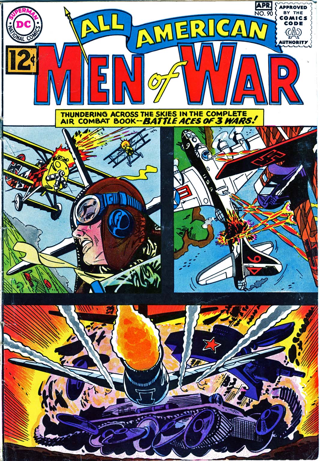 Read online All-American Men of War comic -  Issue #90 - 1